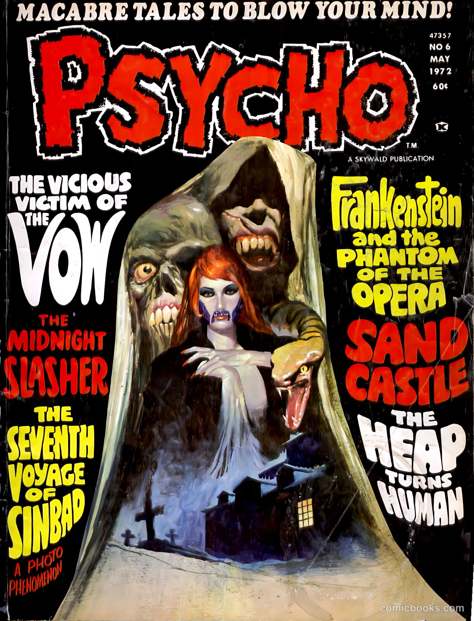 Psycho #6 cover