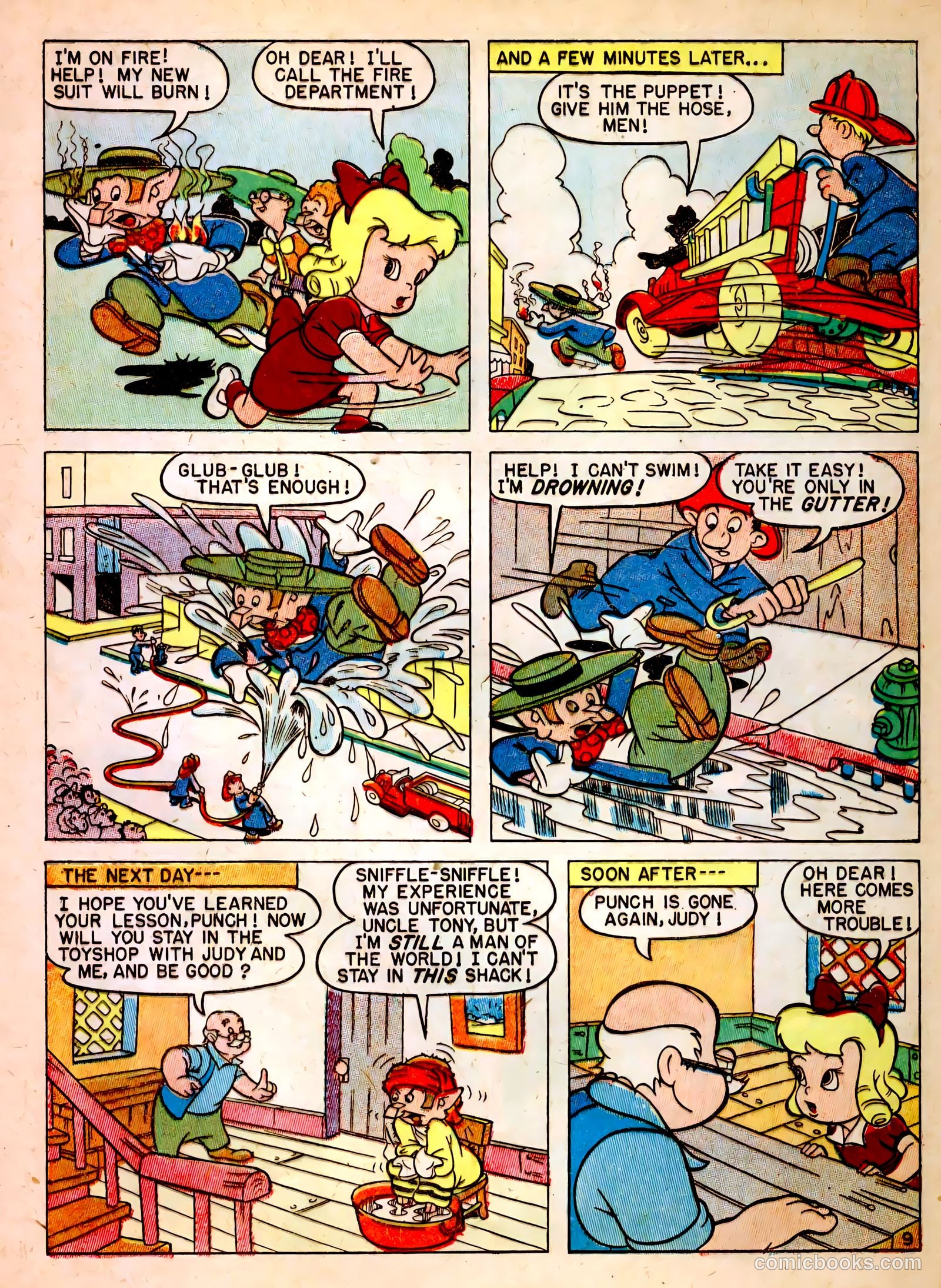 Punch and Judy Comics #1 (1944, Hillman) — page 11 of 52