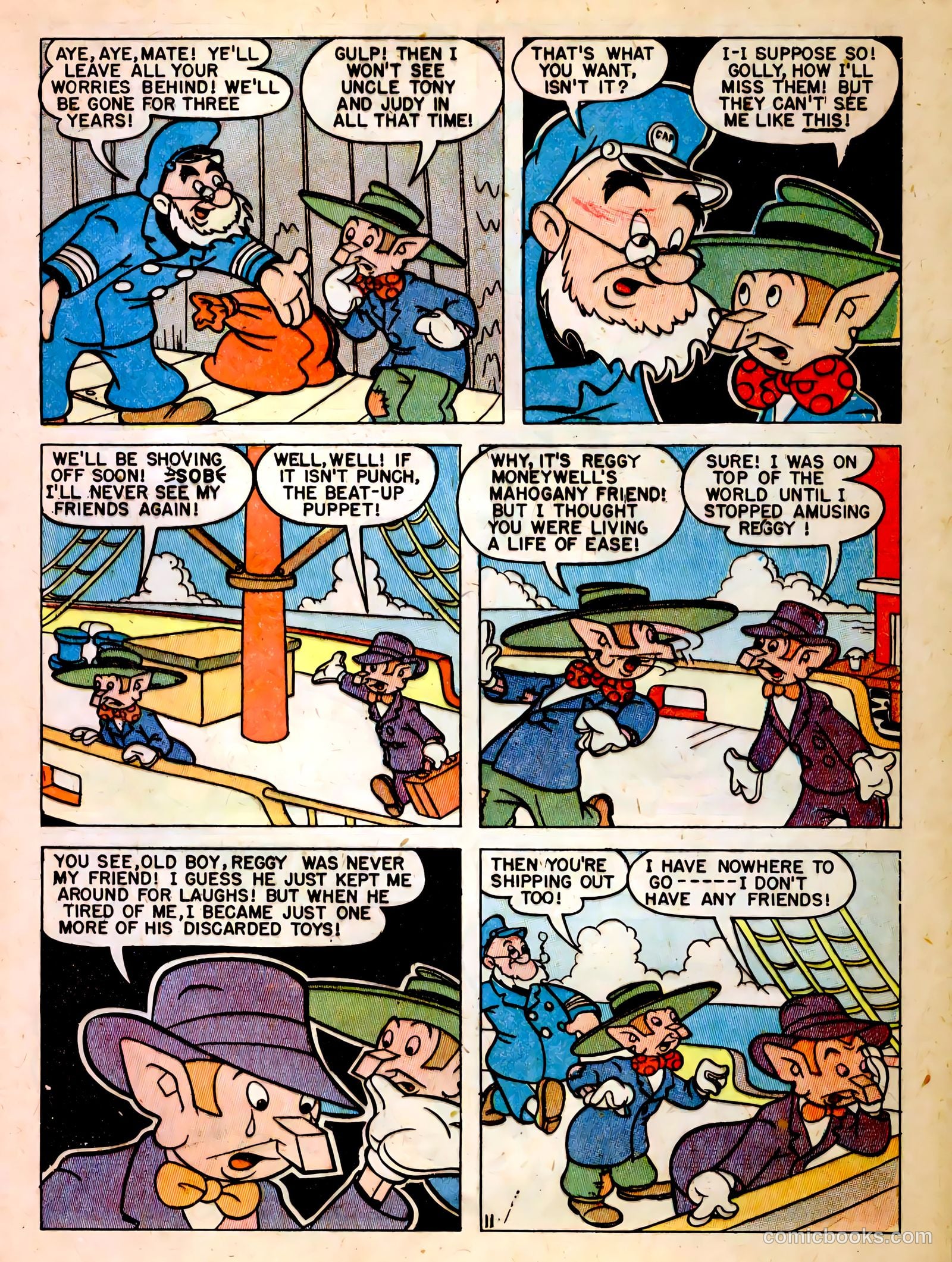 Punch and Judy Comics #1 (1944, Hillman) — page 13 of 52