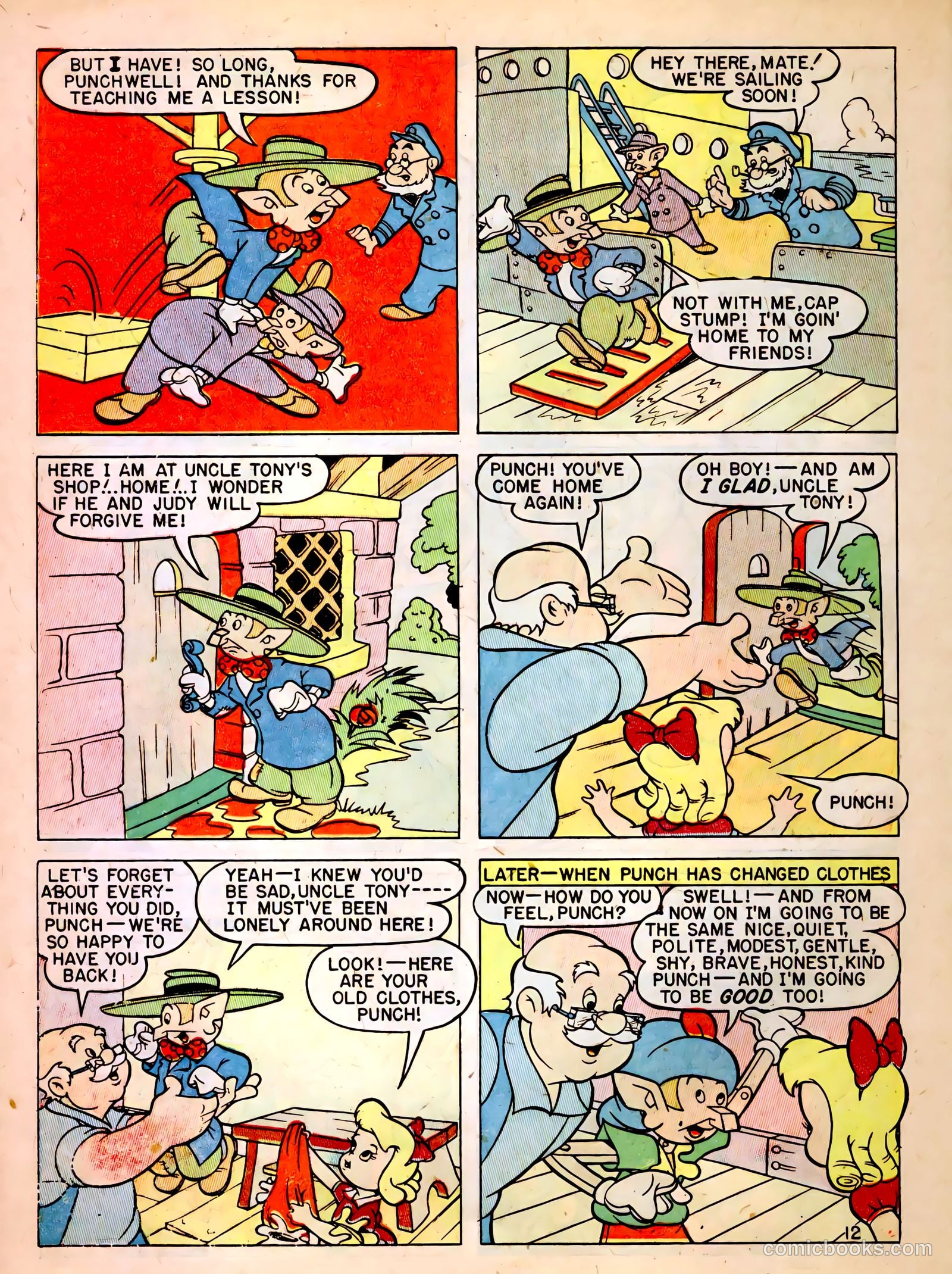Punch and Judy Comics #1 (1944, Hillman) — page 14 of 52