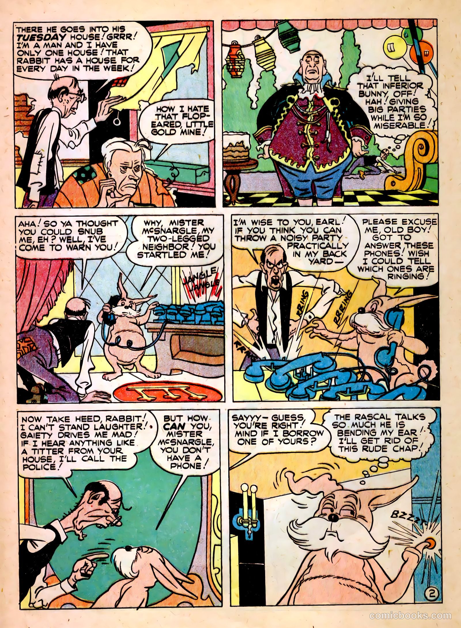 Punch and Judy Comics #1 (1944, Hillman) — page 16 of 52