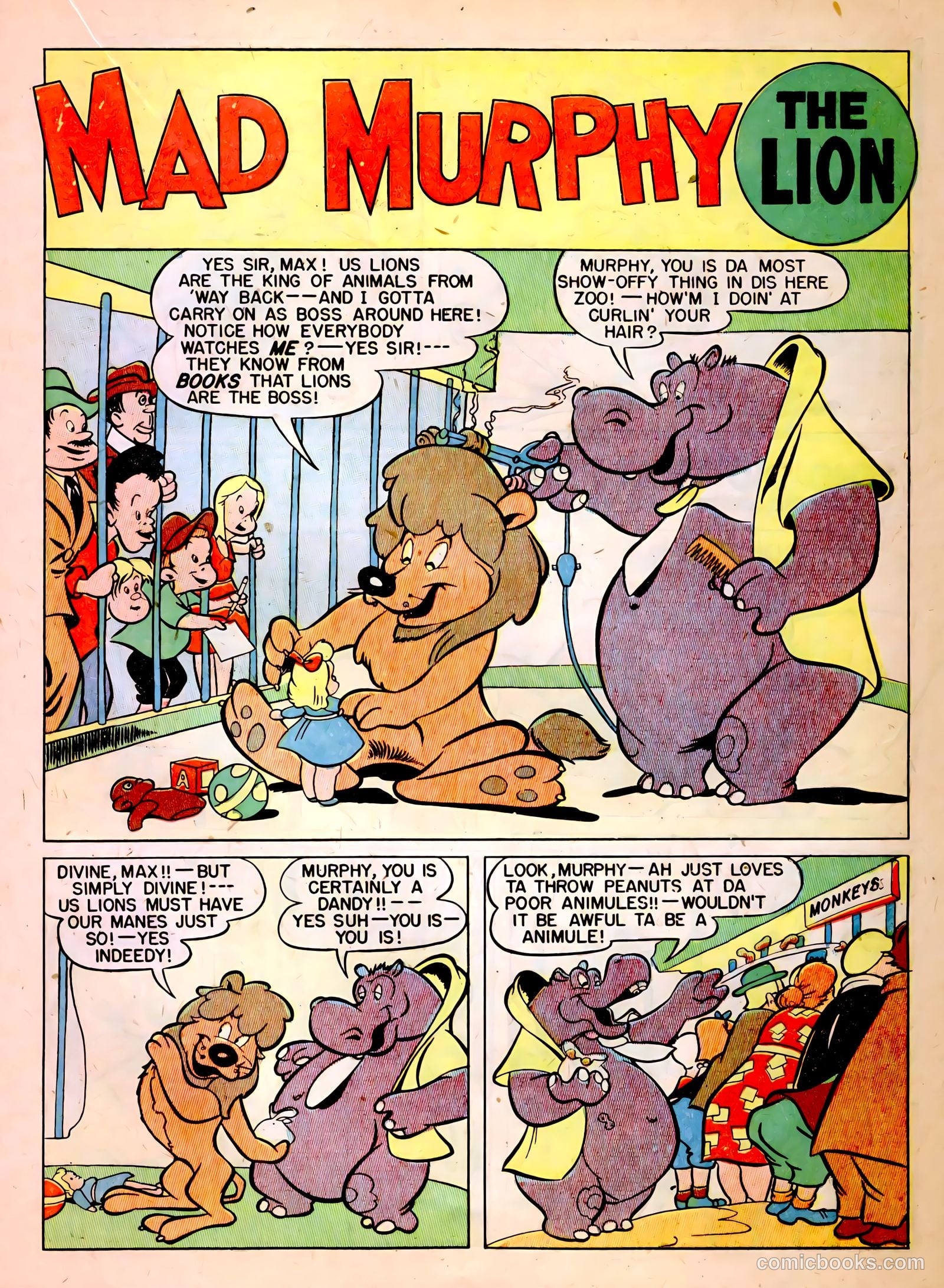 Punch and Judy Comics #1 (1944, Hillman) — page 21 of 52