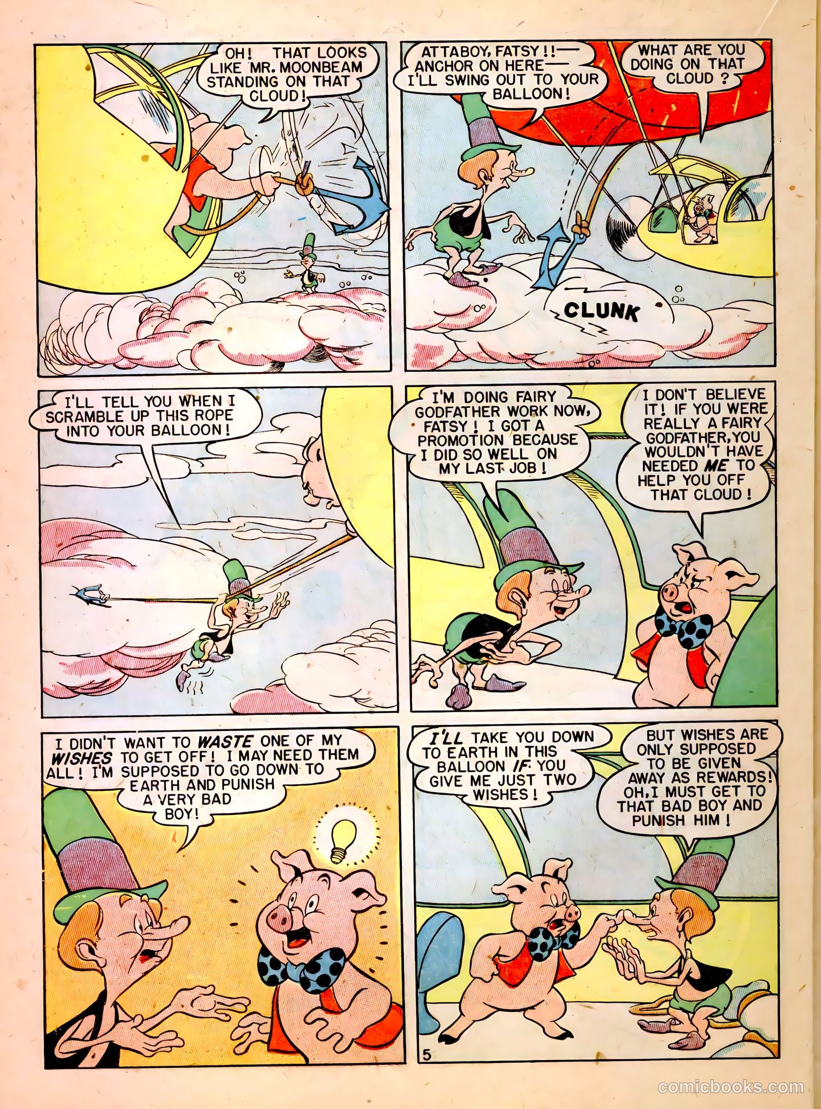 Punch and Judy Comics #1 (1944, Hillman) — page 32 of 52