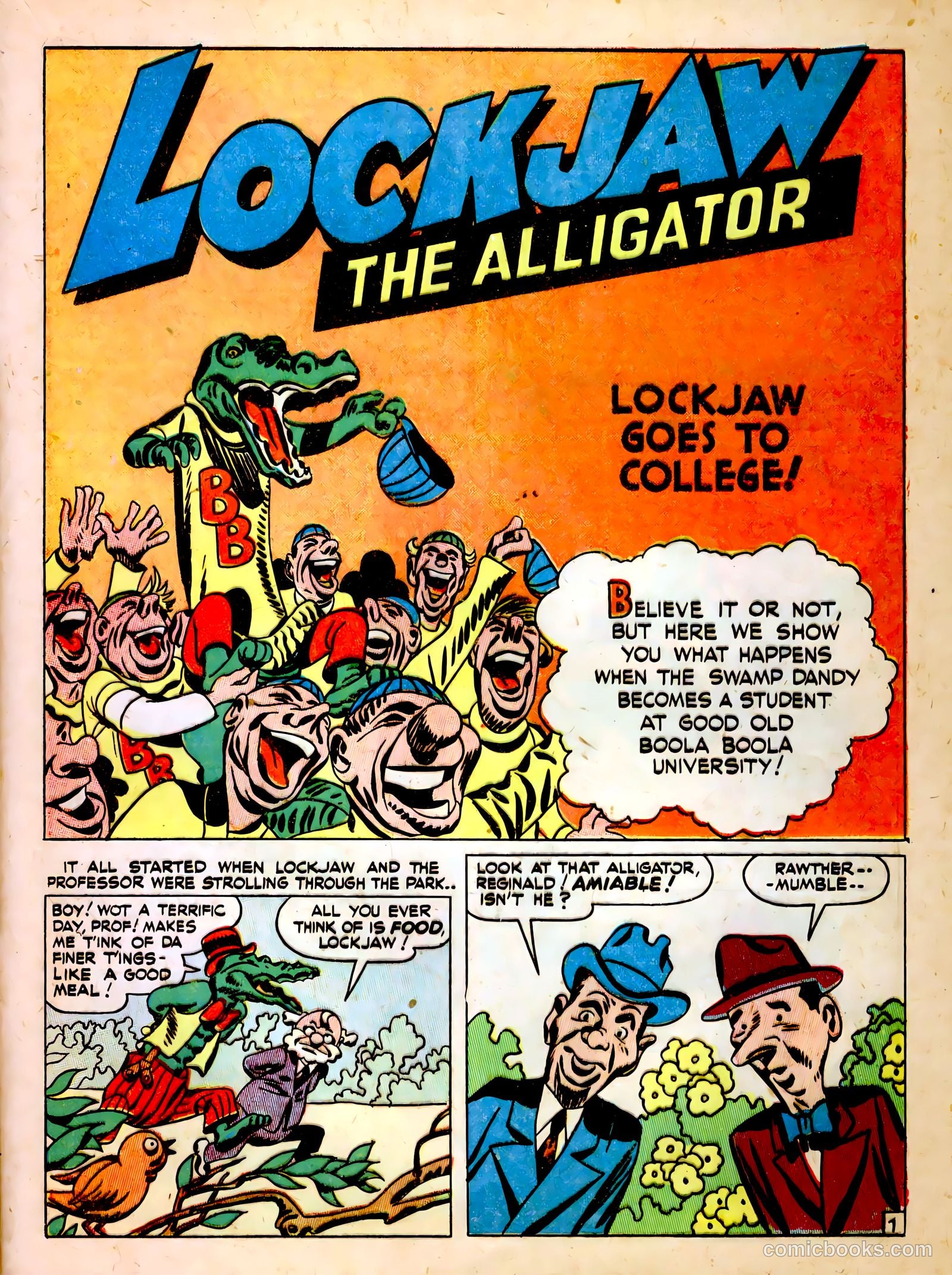 Punch and Judy Comics #1 (1944, Hillman) — page 35 of 52