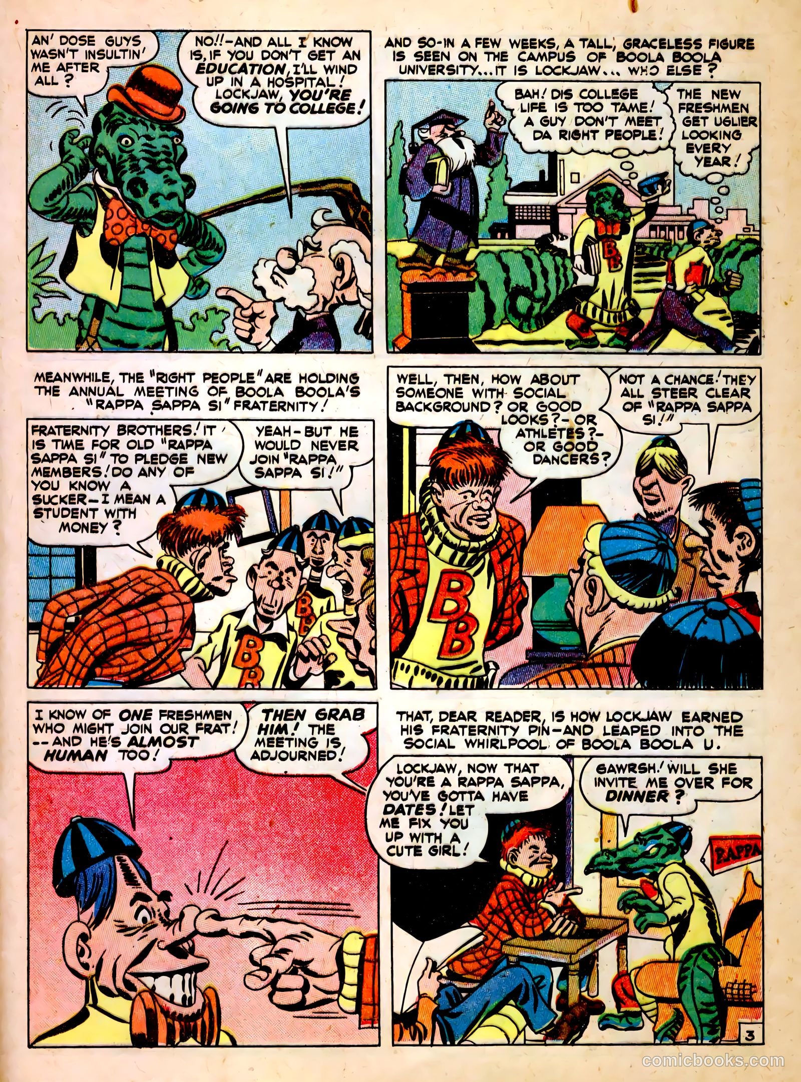 Punch and Judy Comics #1 (1944, Hillman) — page 37 of 52