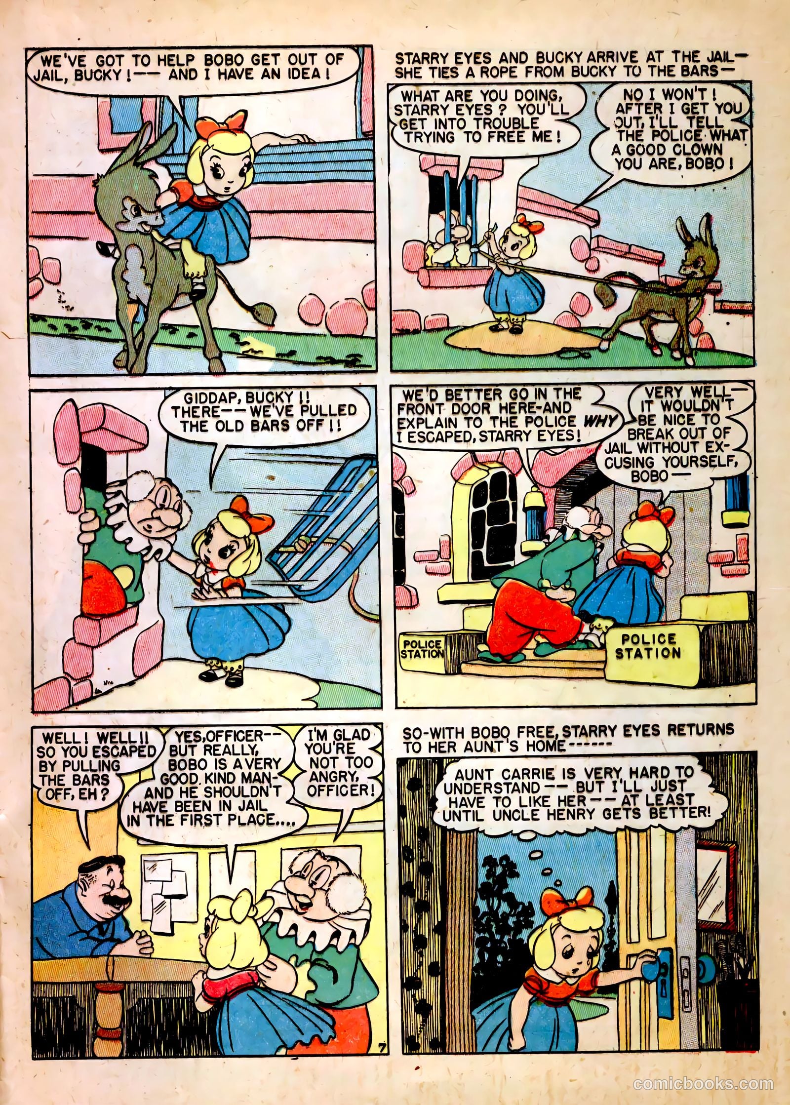 Punch and Judy Comics #1 (1944, Hillman) — page 49 of 52