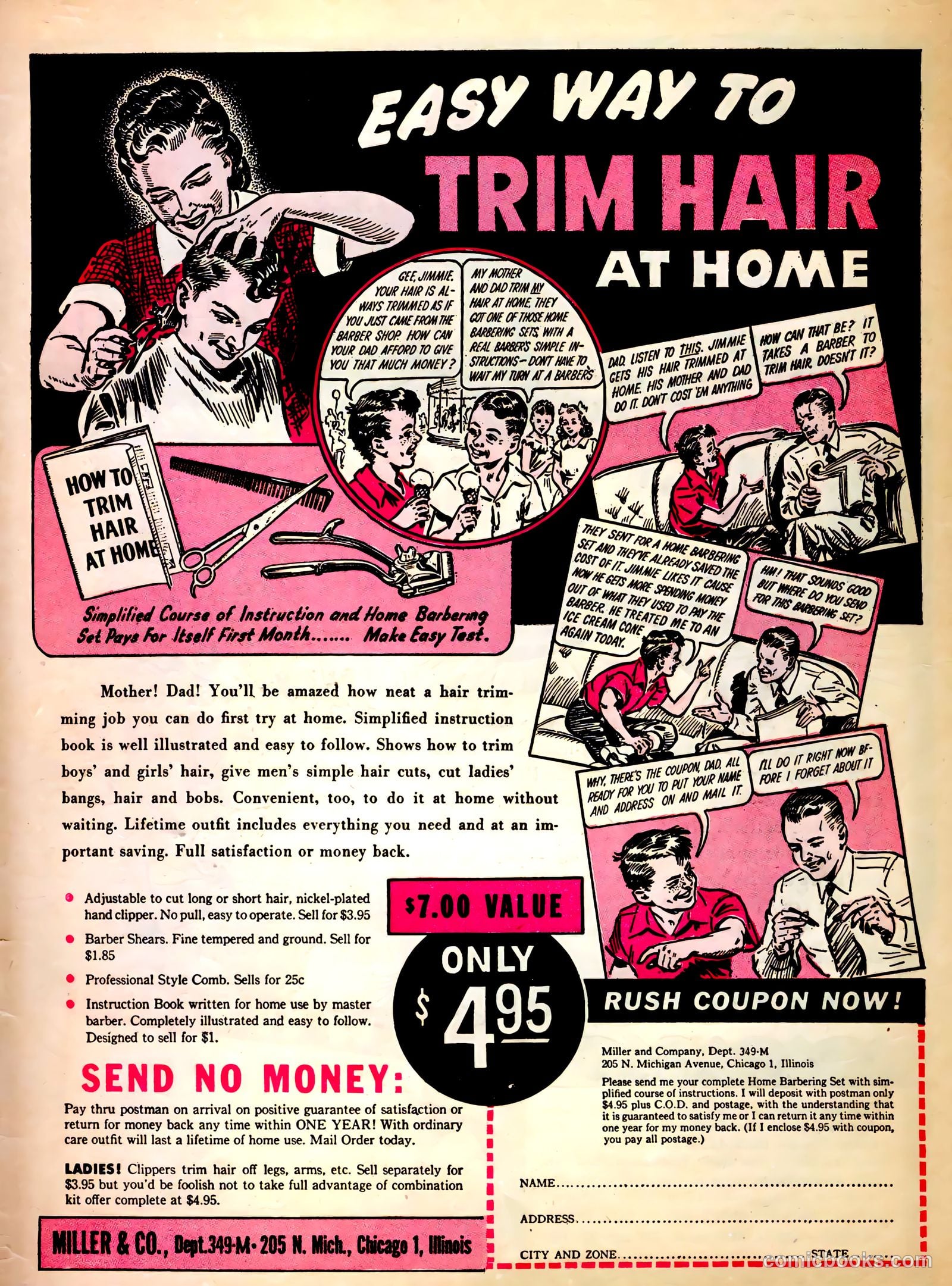 Punch and Judy Comics #1 (1944, Hillman) — page 51 of 52