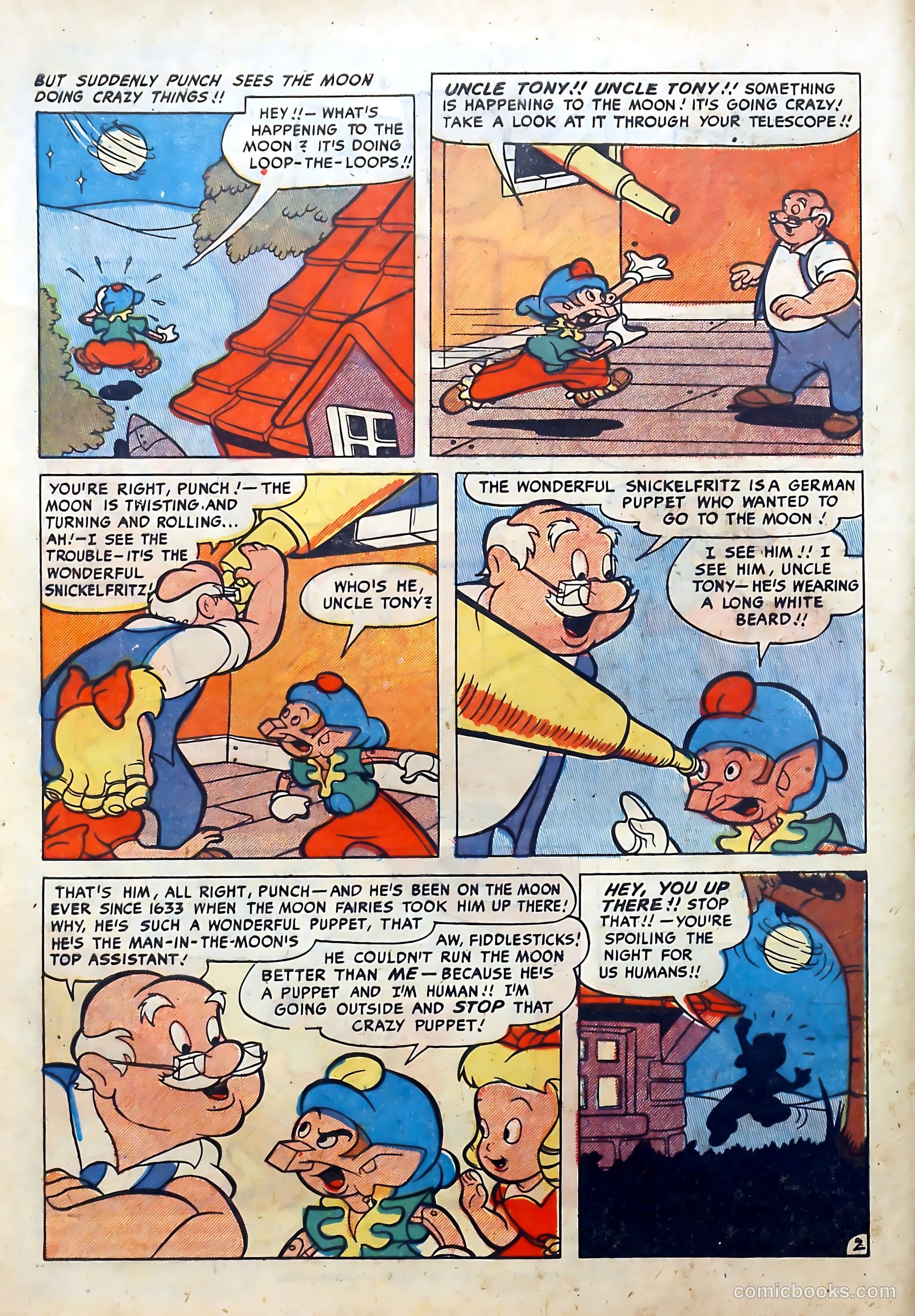 Punch and Judy Comics #4 (1951) — page 4 of 36