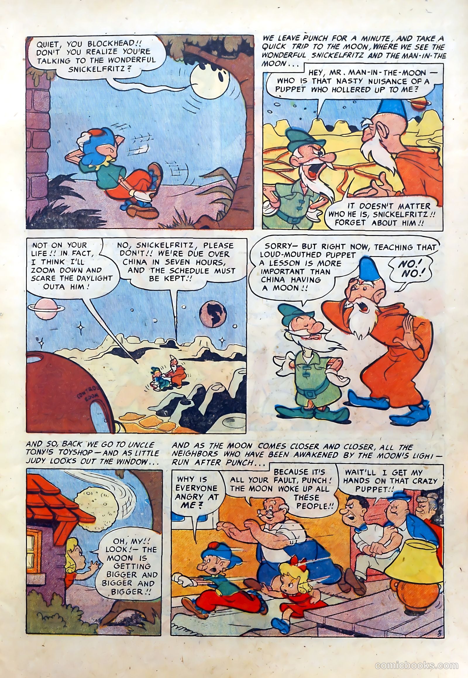 Punch and Judy Comics #4 (1951) — page 5 of 36