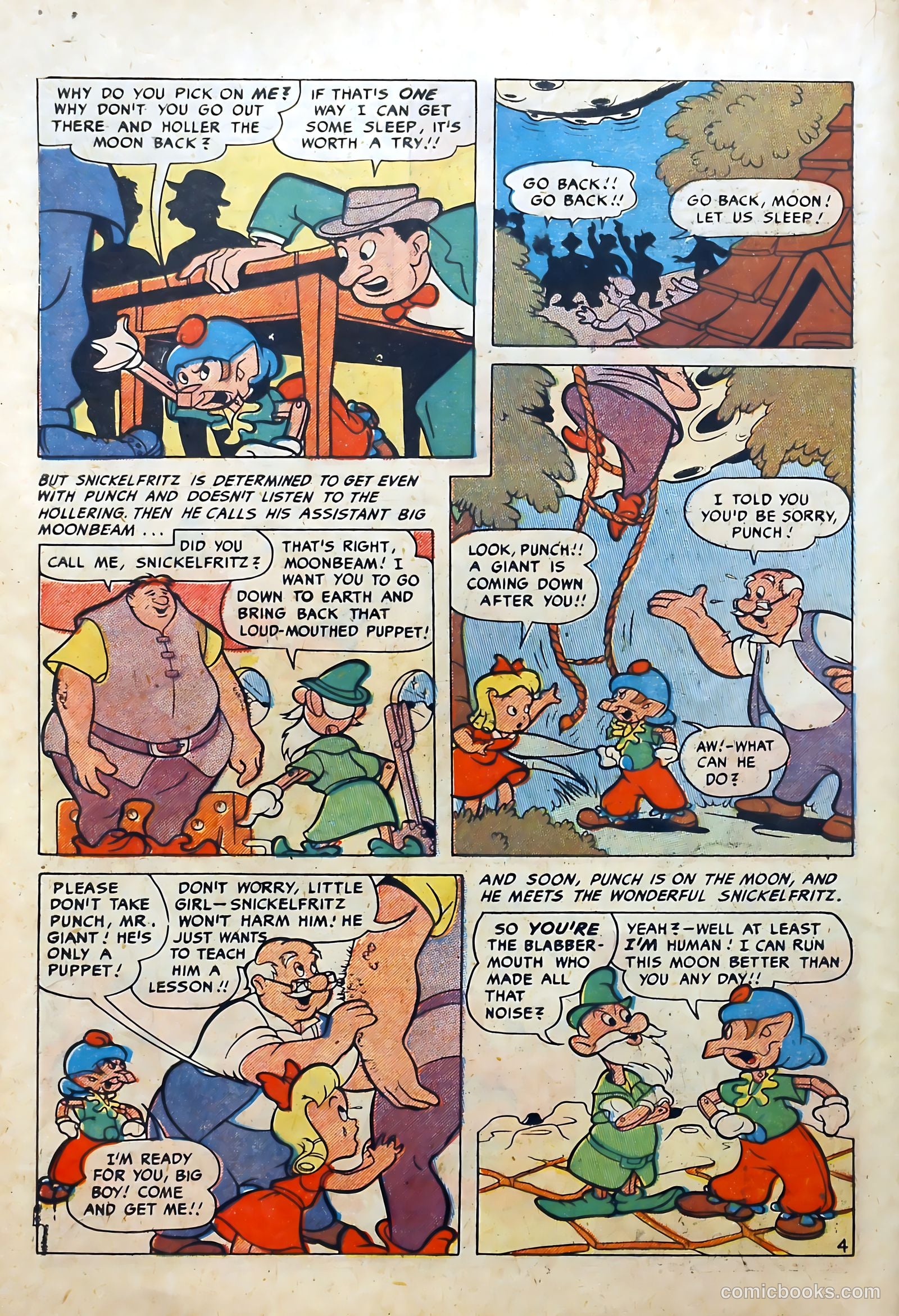 Punch and Judy Comics #4 (1951) — page 6 of 36