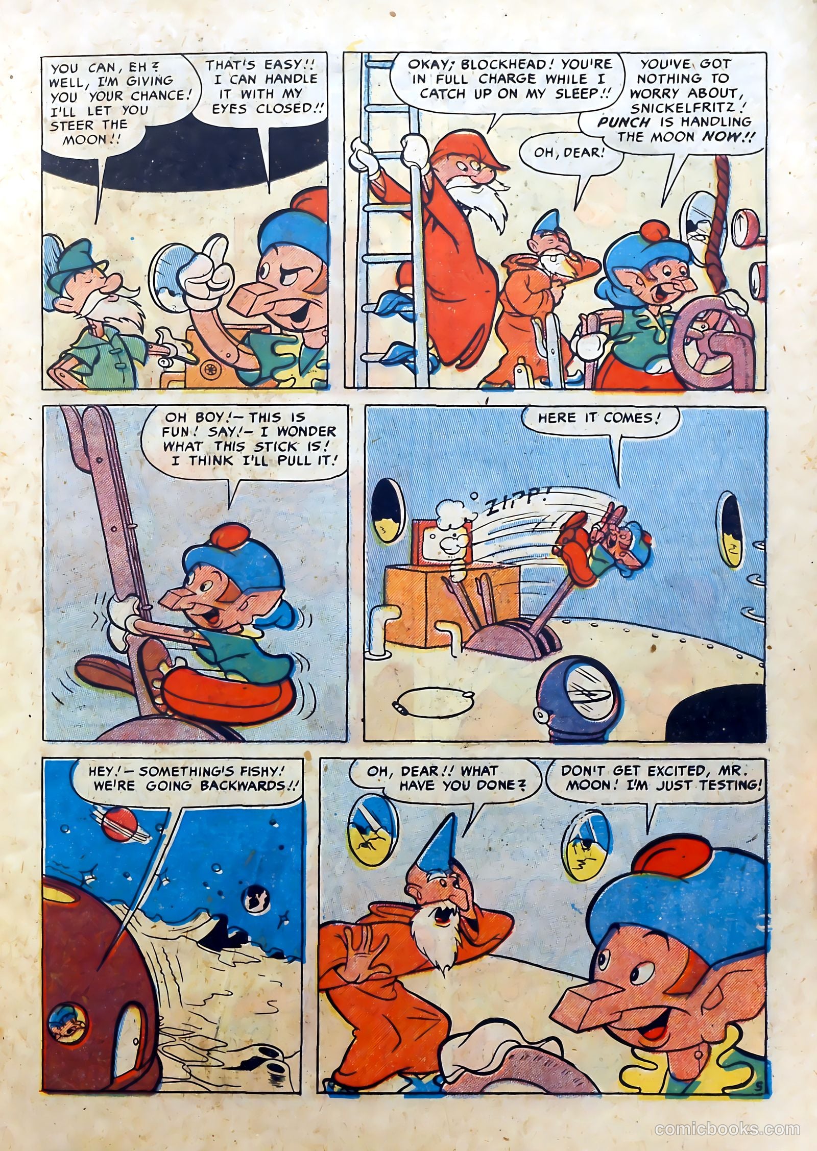 Punch and Judy Comics #4 (1951) — page 7 of 36