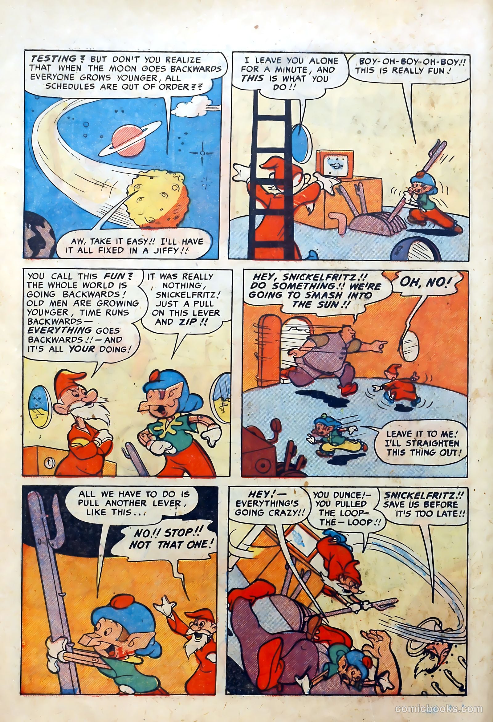 Punch and Judy Comics #4 (1951) — page 8 of 36