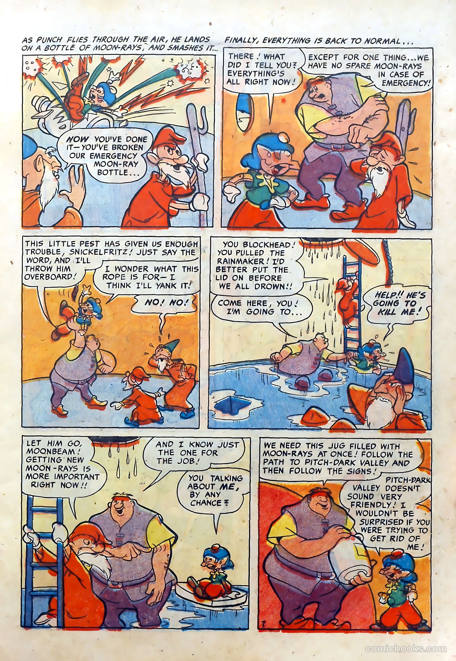 Punch and Judy Comics #4 (1951) — page 9 of 36