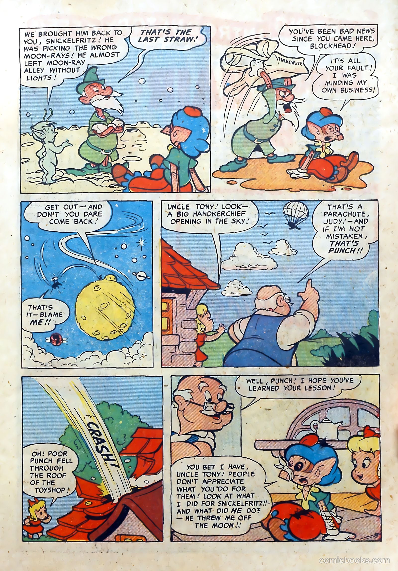 Punch and Judy Comics #4 (1951) — page 11 of 36