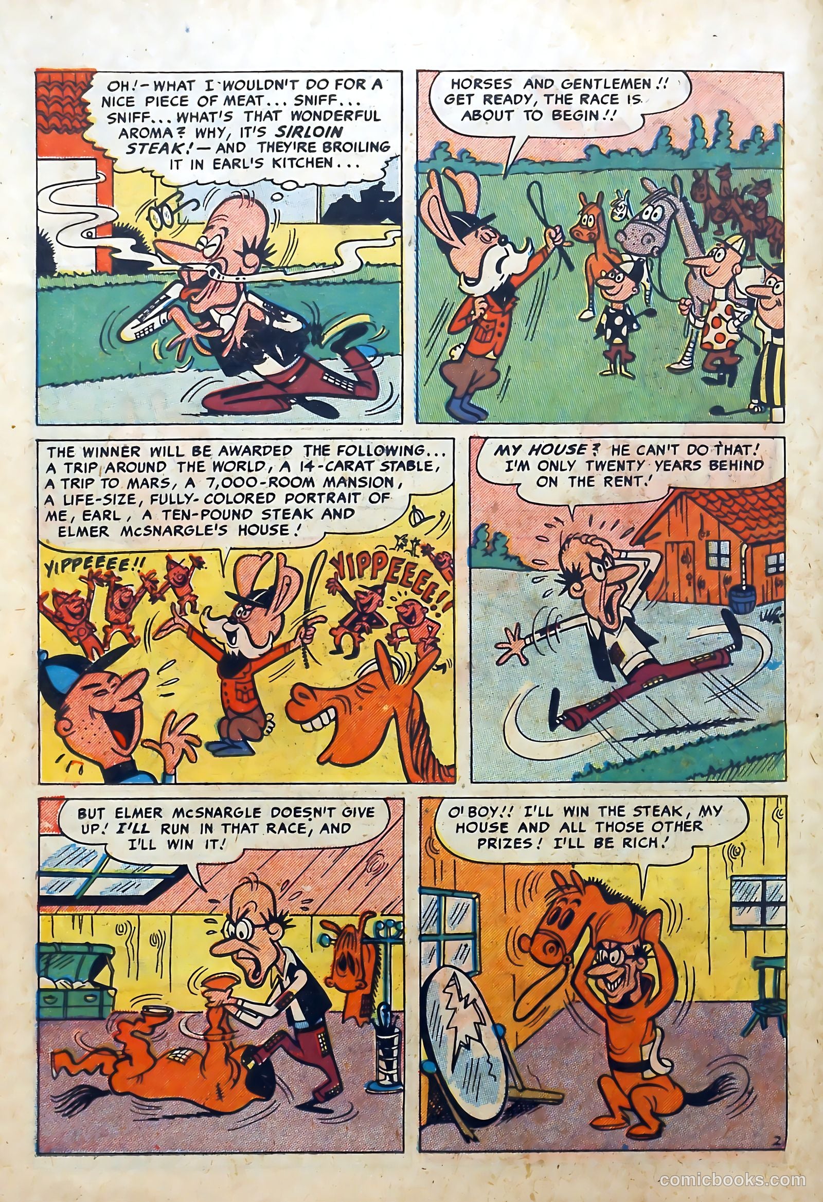 Punch and Judy Comics #4 (1951) — page 14 of 36