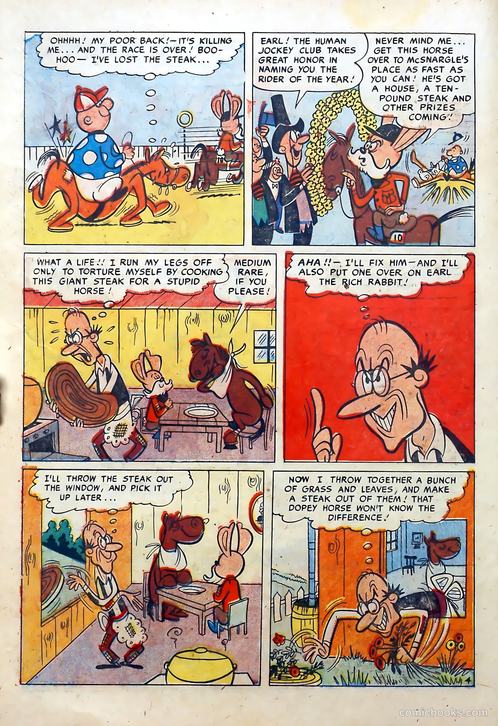 Punch and Judy Comics #4 (1951) — page 16 of 36