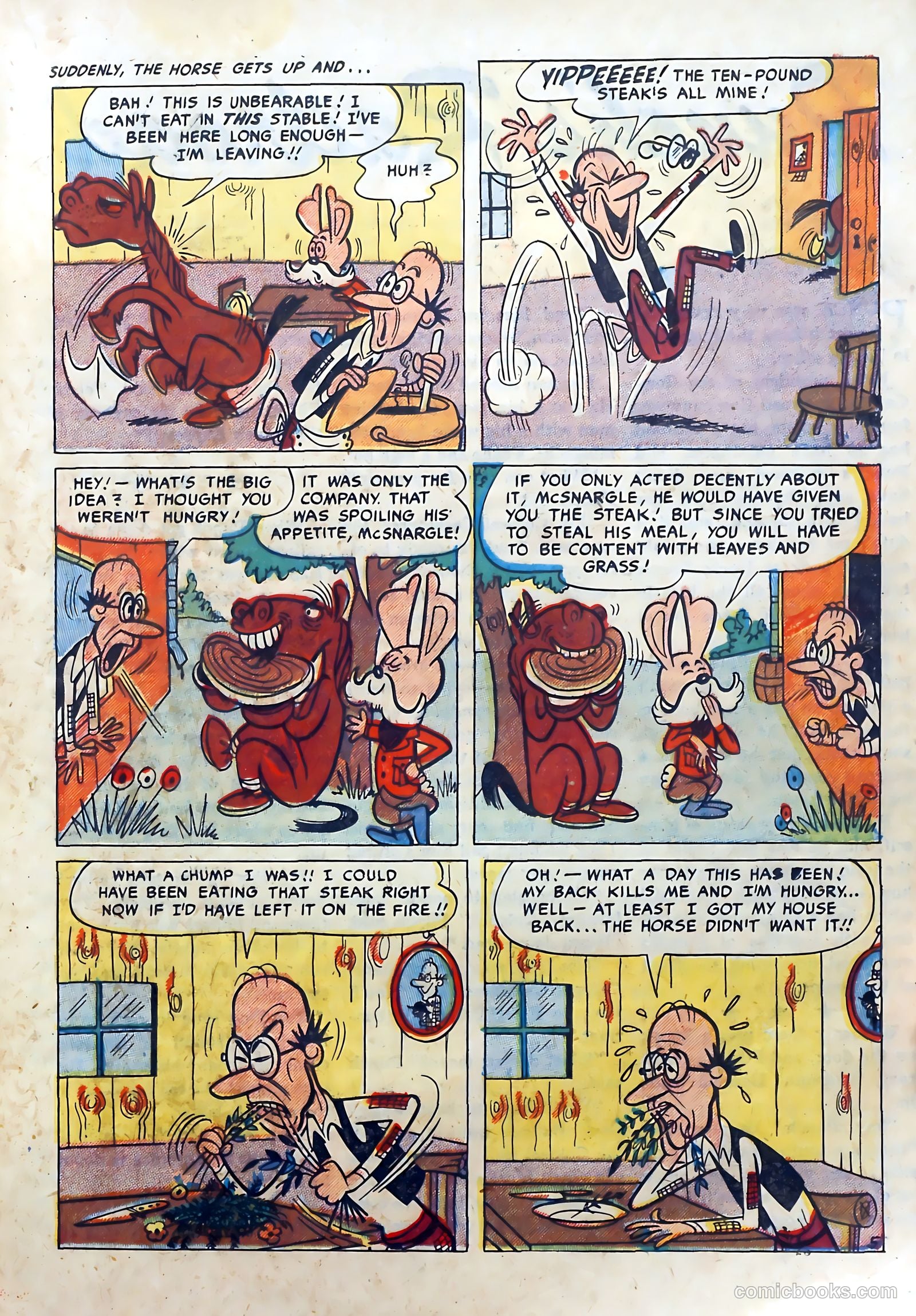 Punch and Judy Comics #4 (1951) — page 17 of 36
