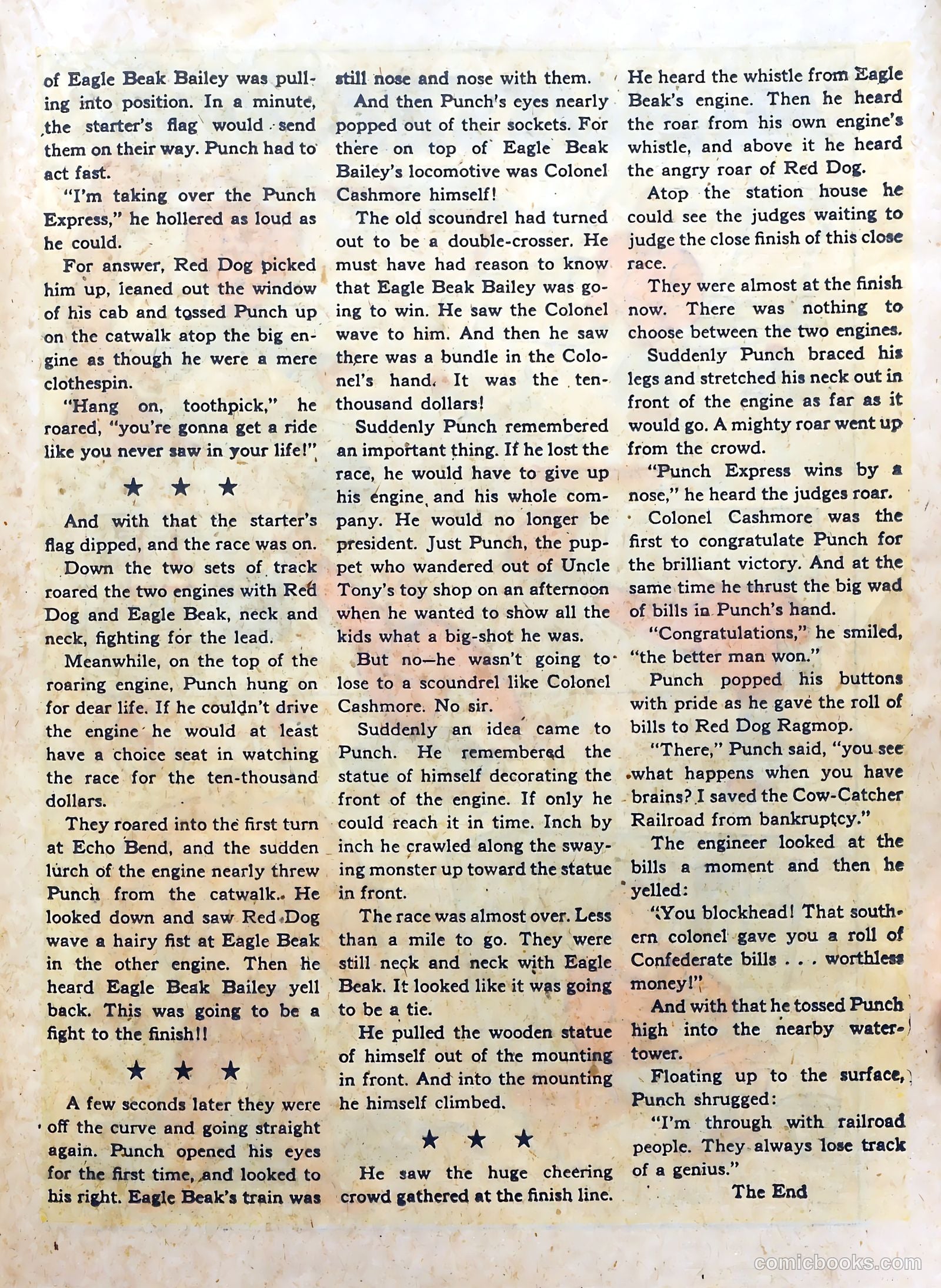 Punch and Judy Comics #4 (1951) — page 19 of 36