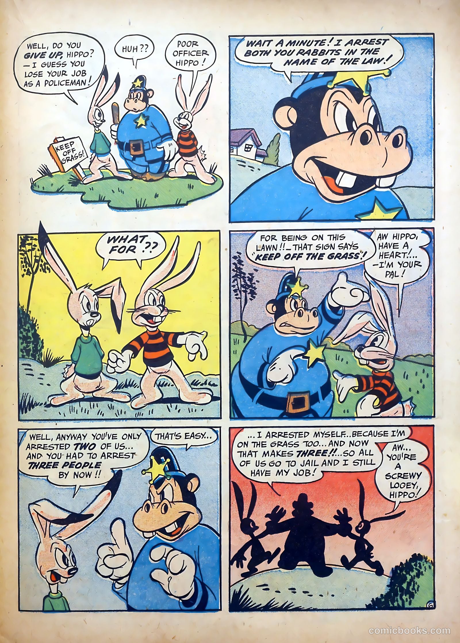Punch and Judy Comics #6 (1946) — page 33 of 52