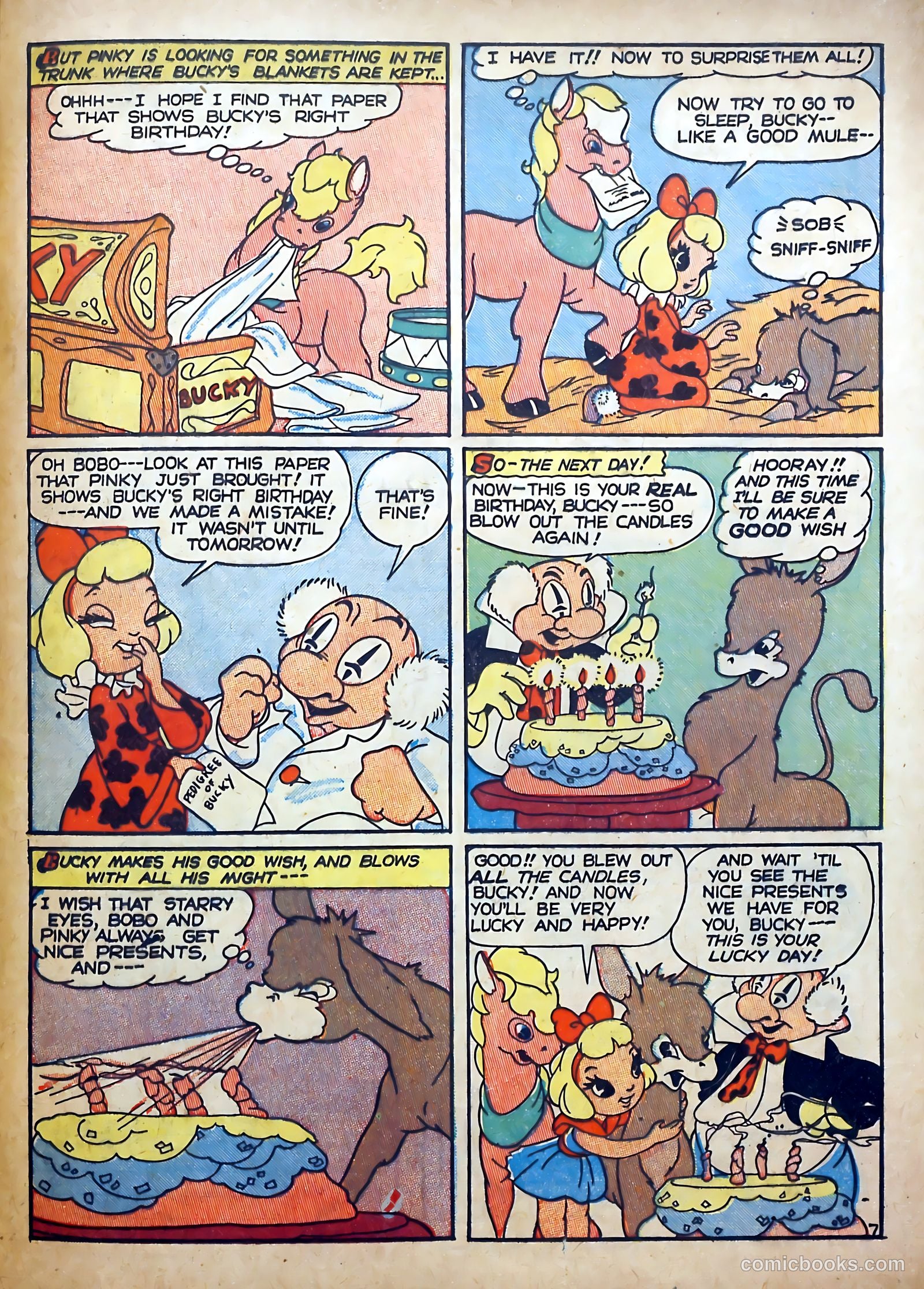 Punch and Judy Comics #6 (1946) — page 49 of 52