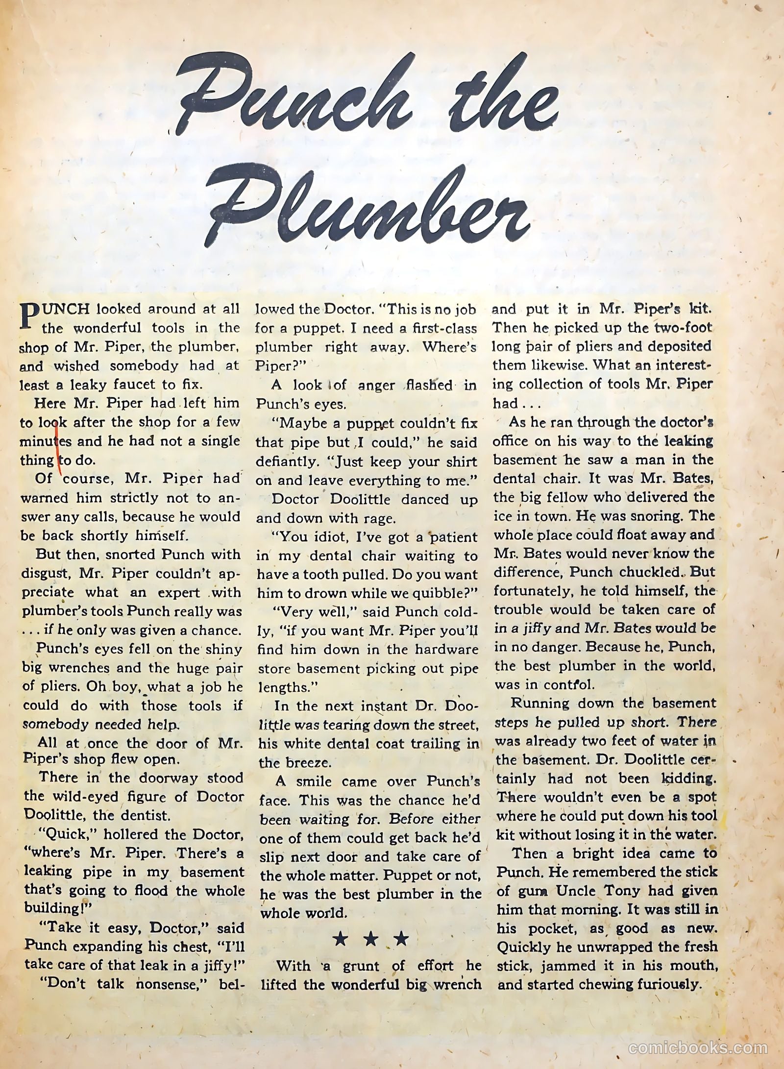 Punch and Judy Comics #7 (1946) — page 23 of 37