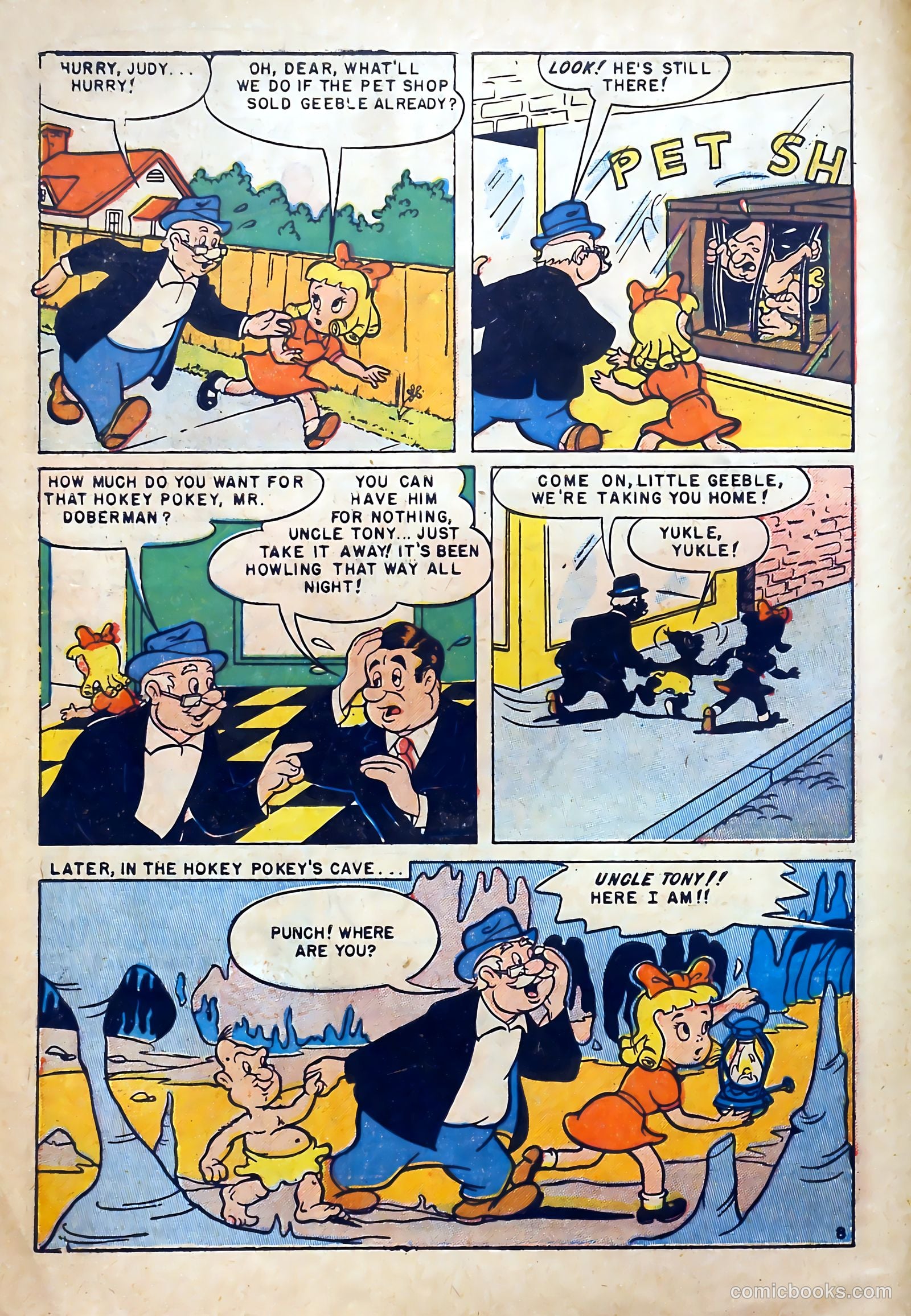 Punch and Judy Comics #8 (1947) — page 10 of 36