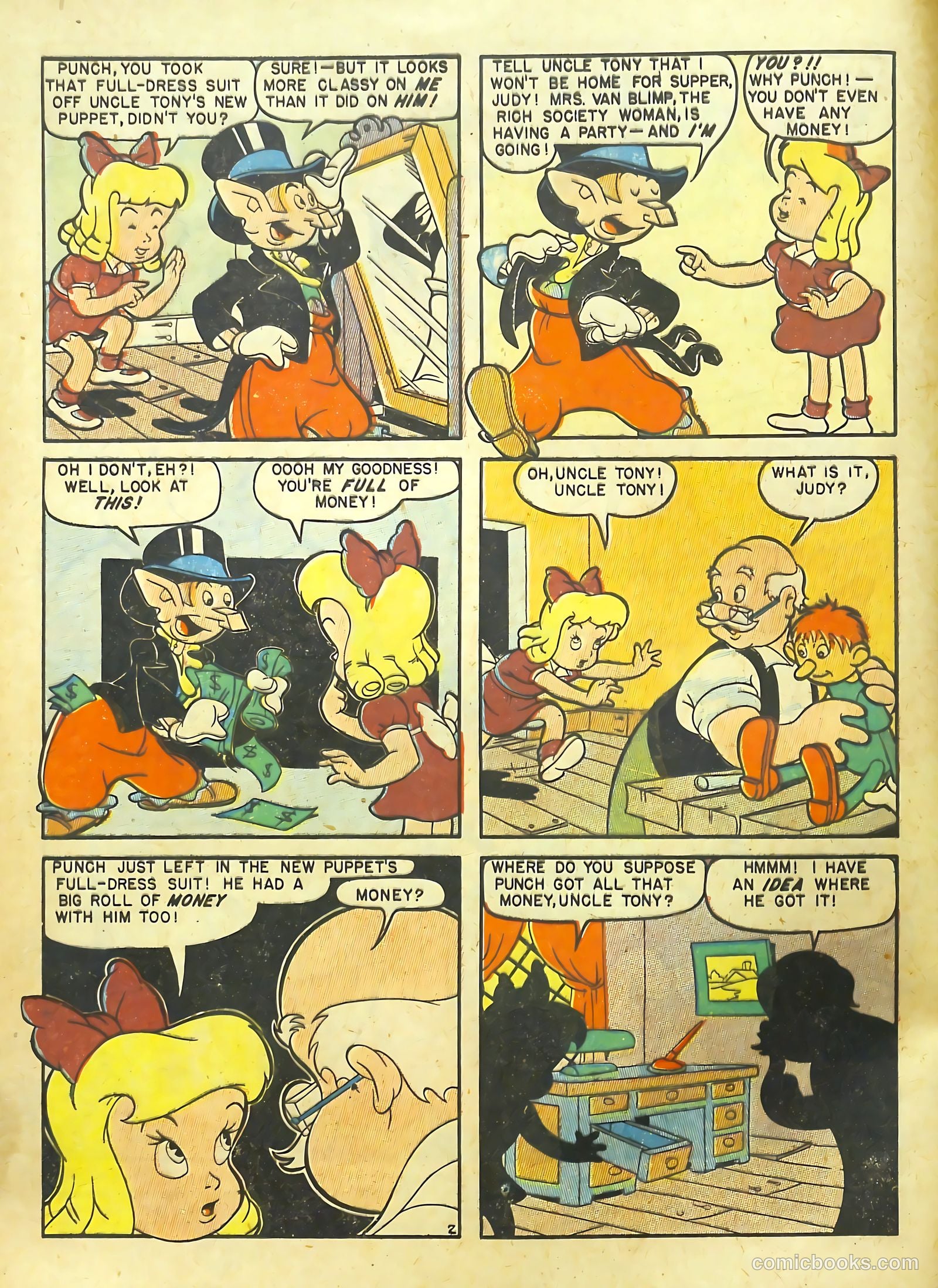 Punch and Judy Comics #9 (1947) — page 4 of 54
