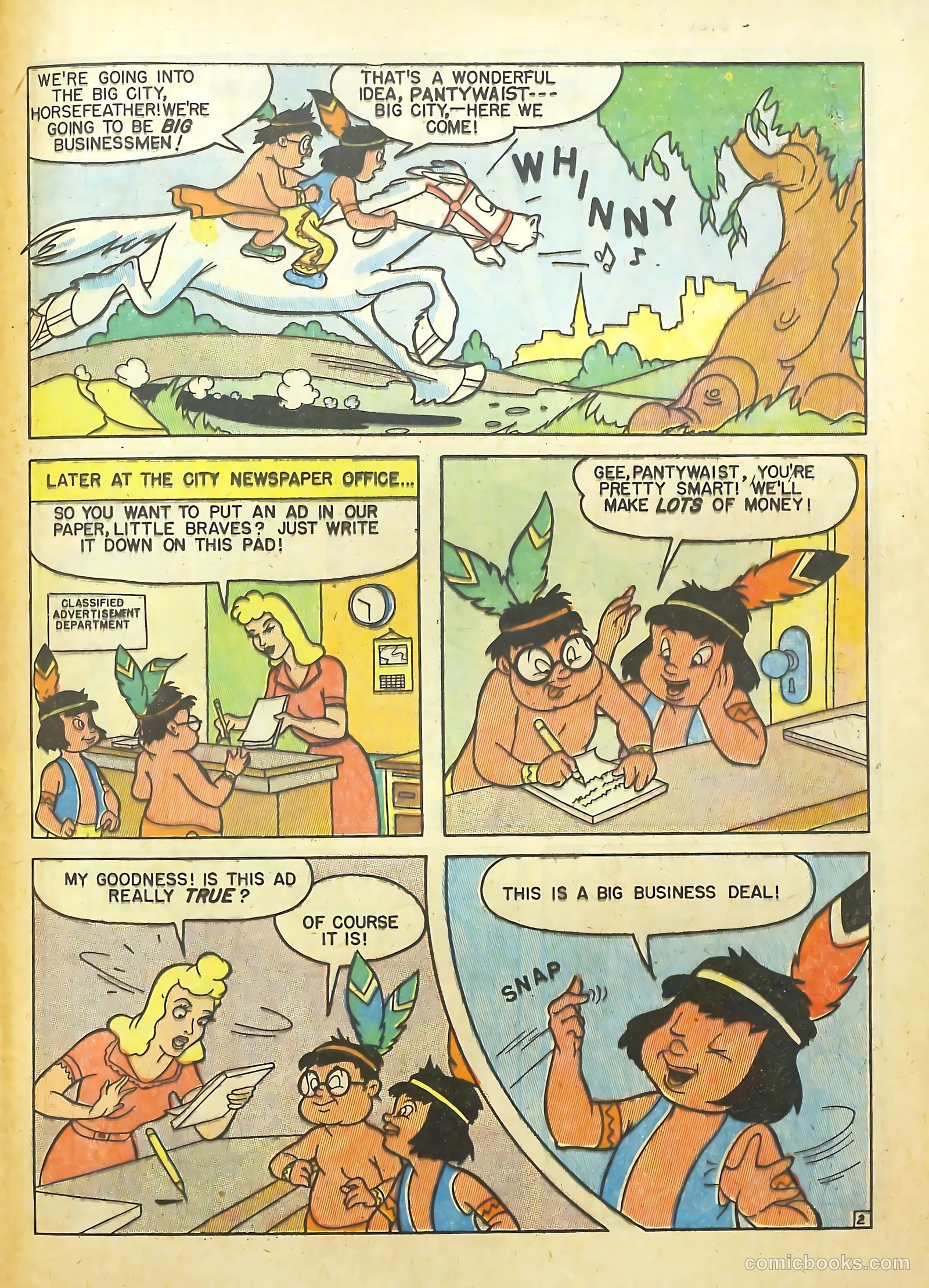 Punch and Judy Comics #9 (1947) — page 37 of 54