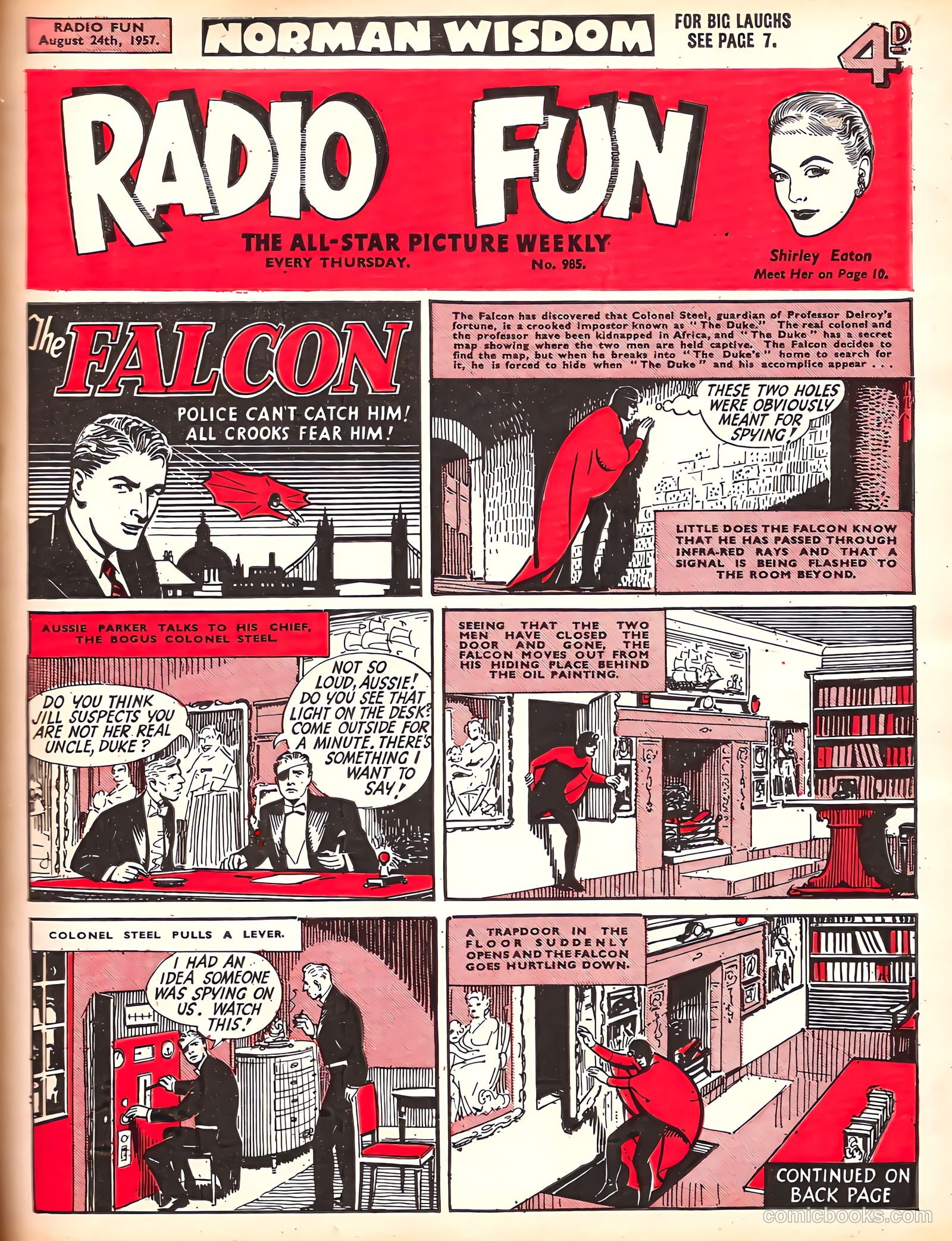 Radio Fun #985 cover
