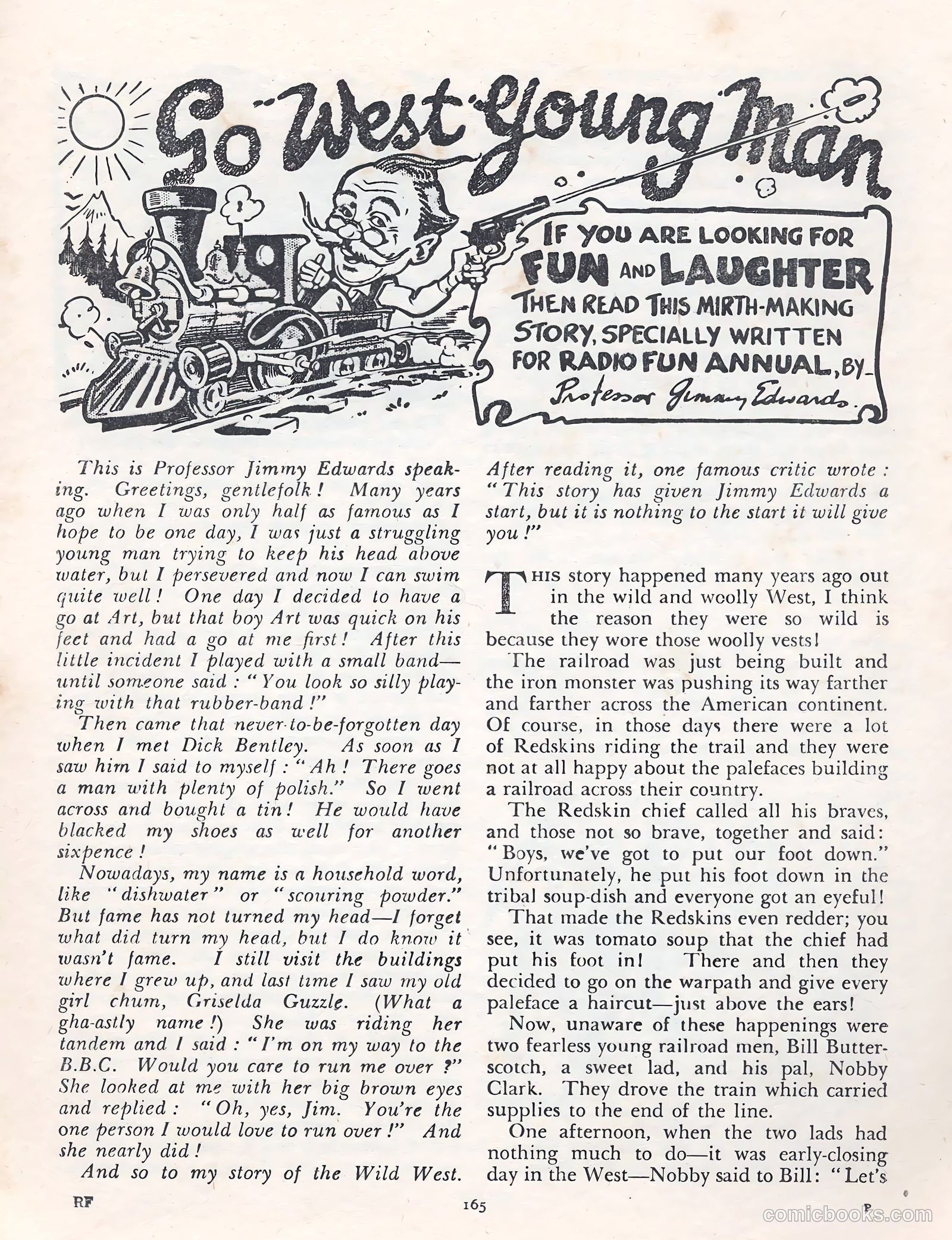 Radio Fun Annual #1951 (1957) — page 168 of 194