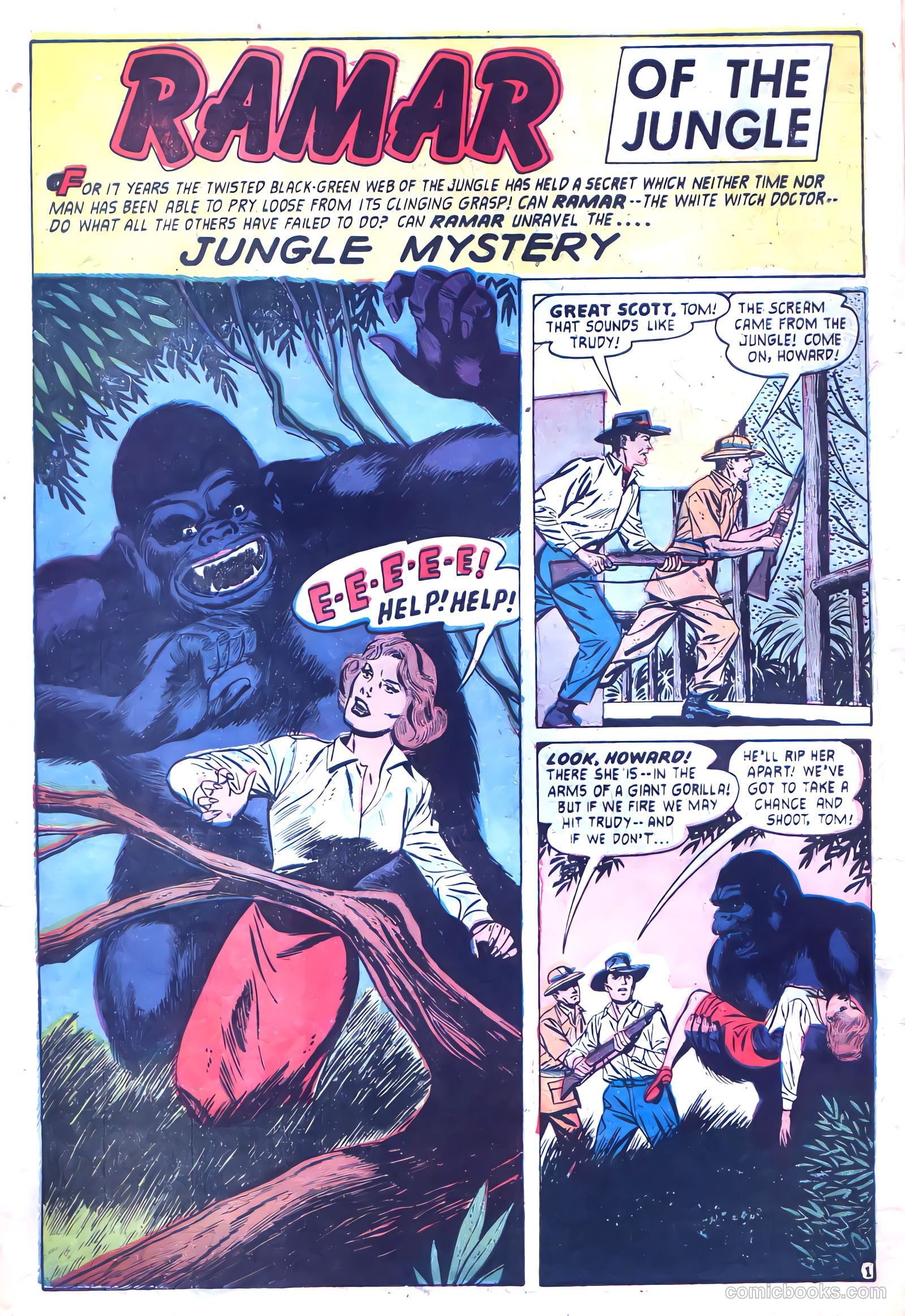 Ramar of the Jungle #1 (1954) — page 4
