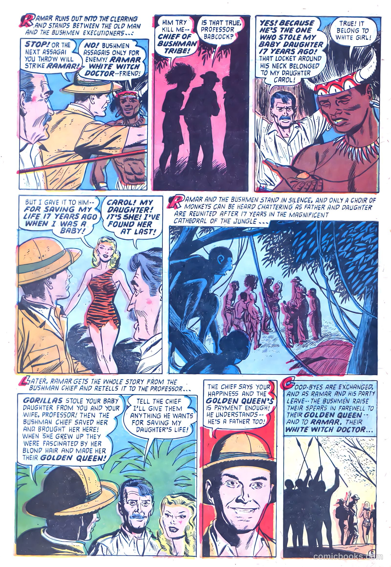Ramar of the Jungle #1 (1954) — page 8