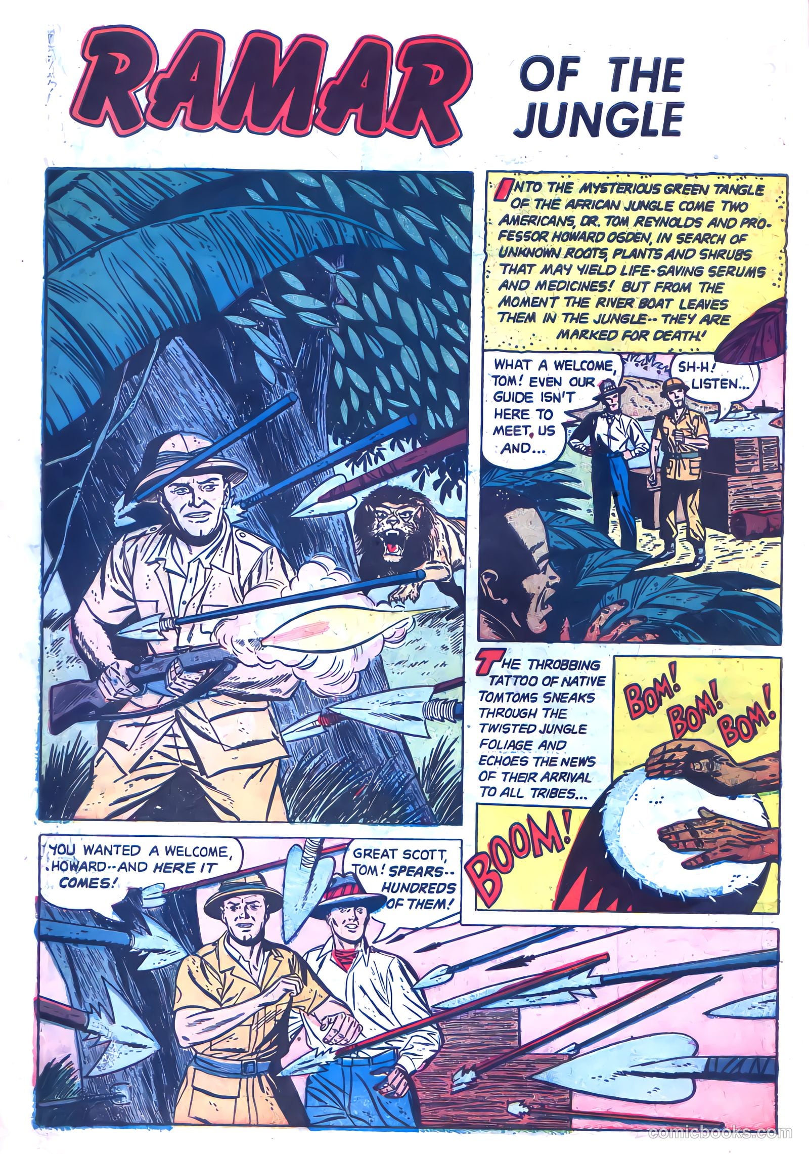 Ramar of the Jungle #1 (1954) — page 10