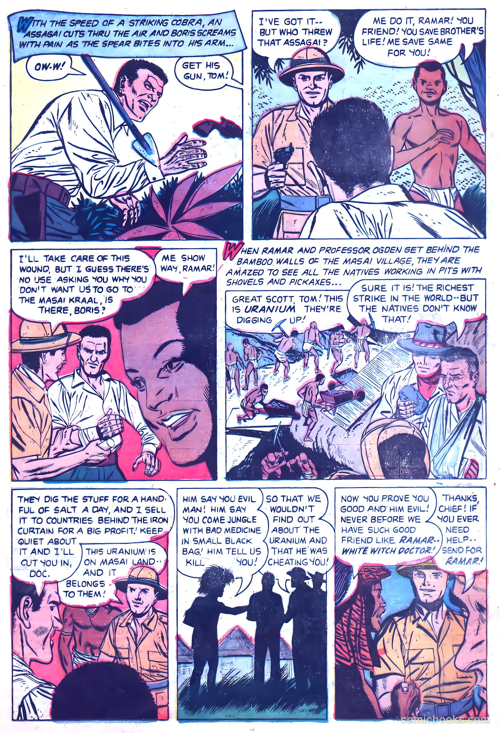 Ramar of the Jungle #1 (1954) — page 16