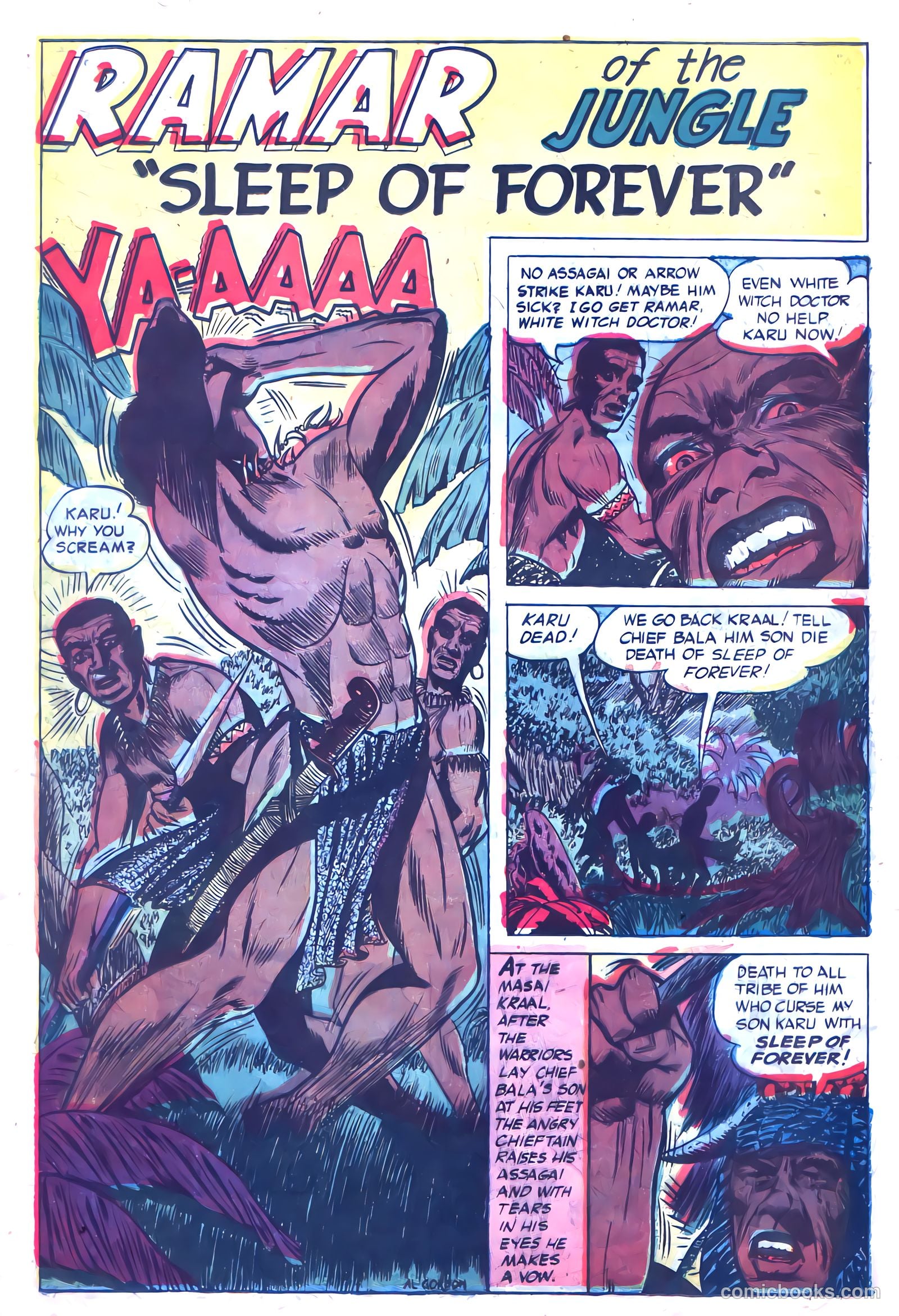 Ramar of the Jungle #1 (1954) — page 21