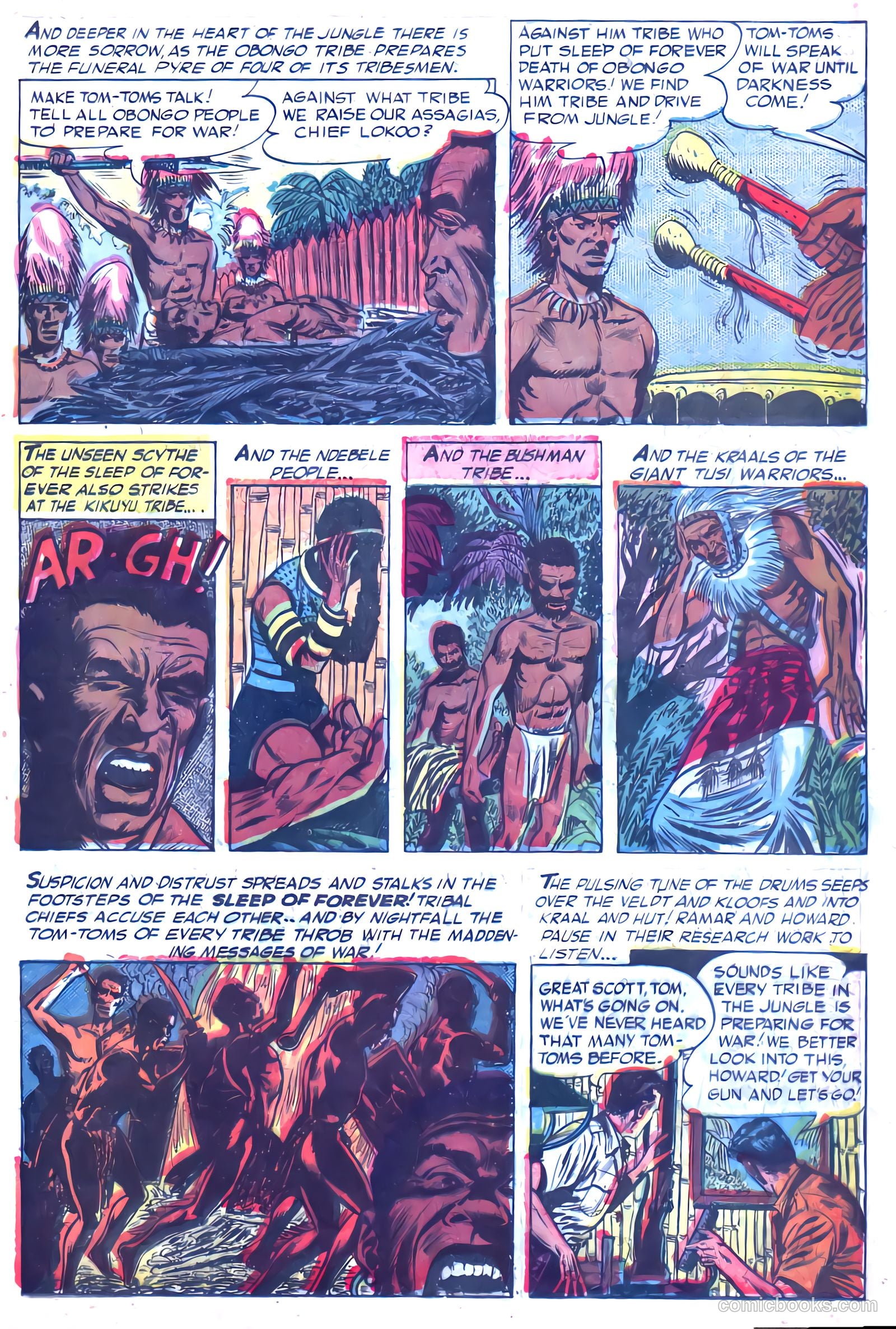 Ramar of the Jungle #1 (1954) — page 22