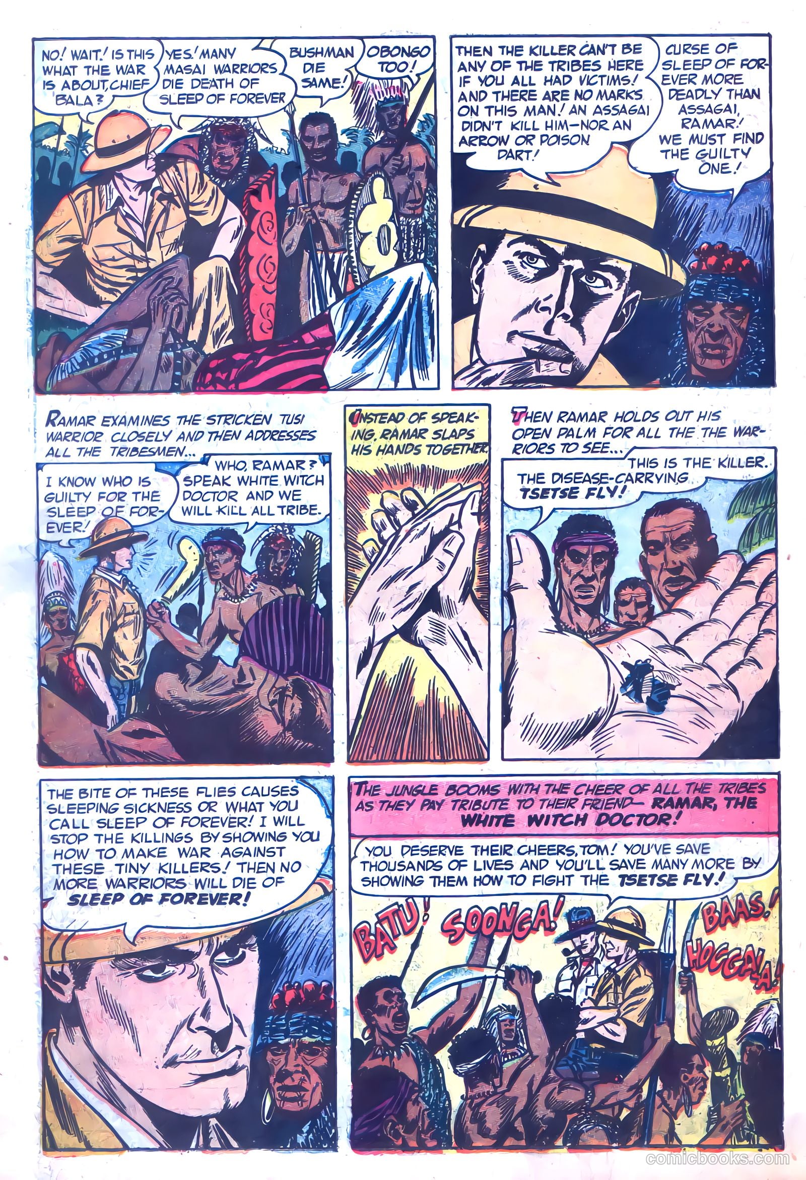 Ramar of the Jungle #1 (1954) — page 25