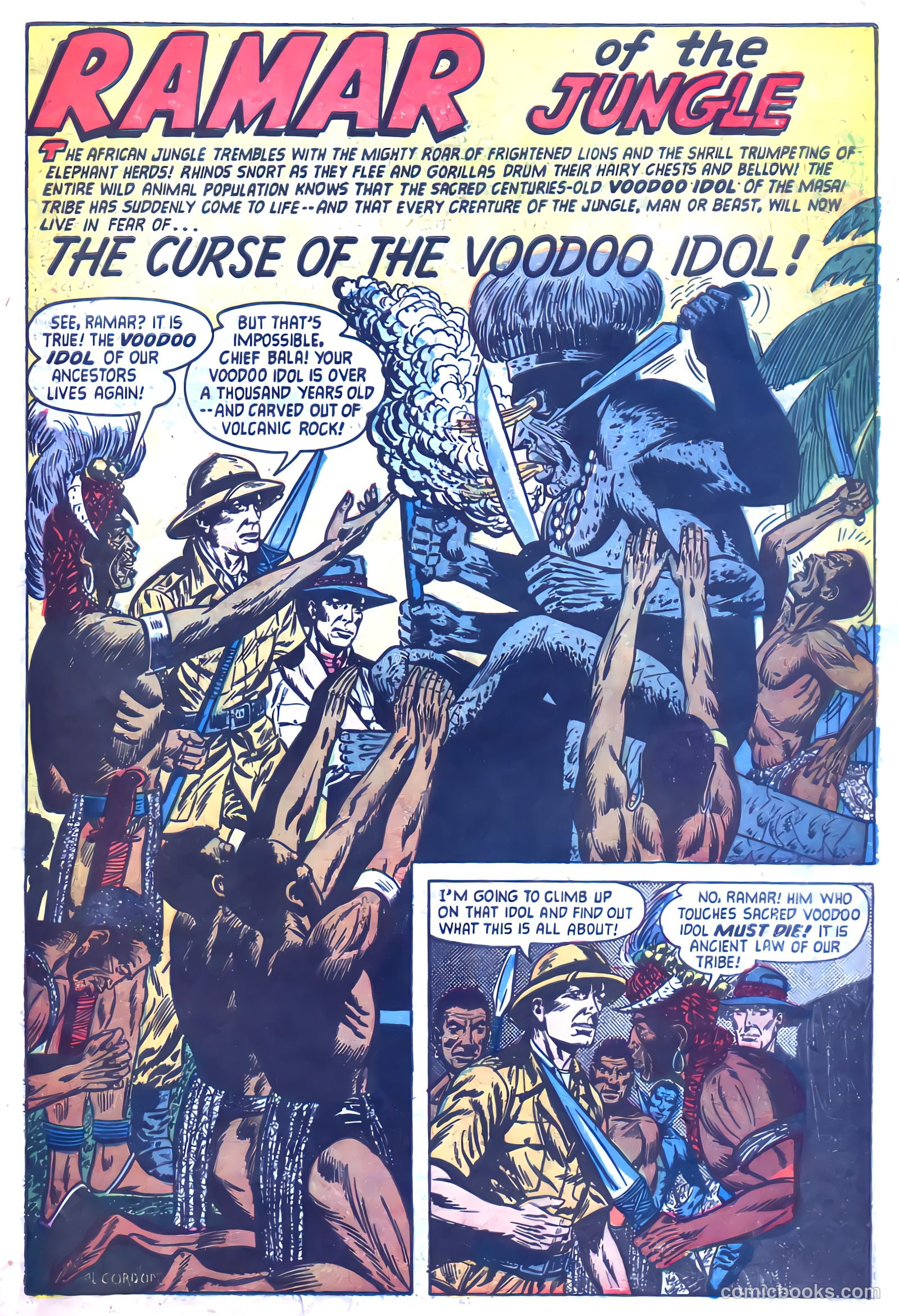 Ramar of the Jungle #1 (1954) — page 26