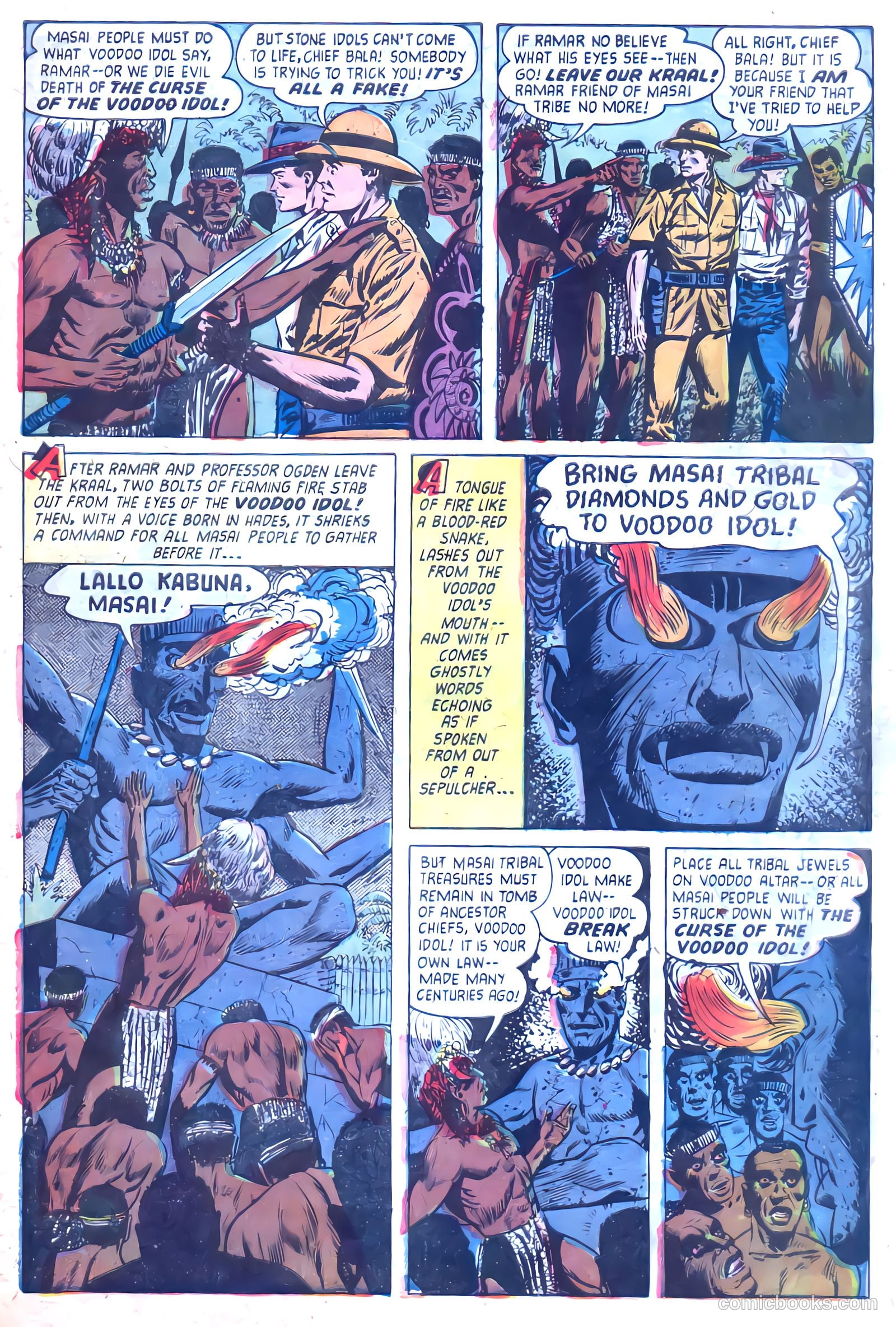 Ramar of the Jungle #1 (1954) — page 28