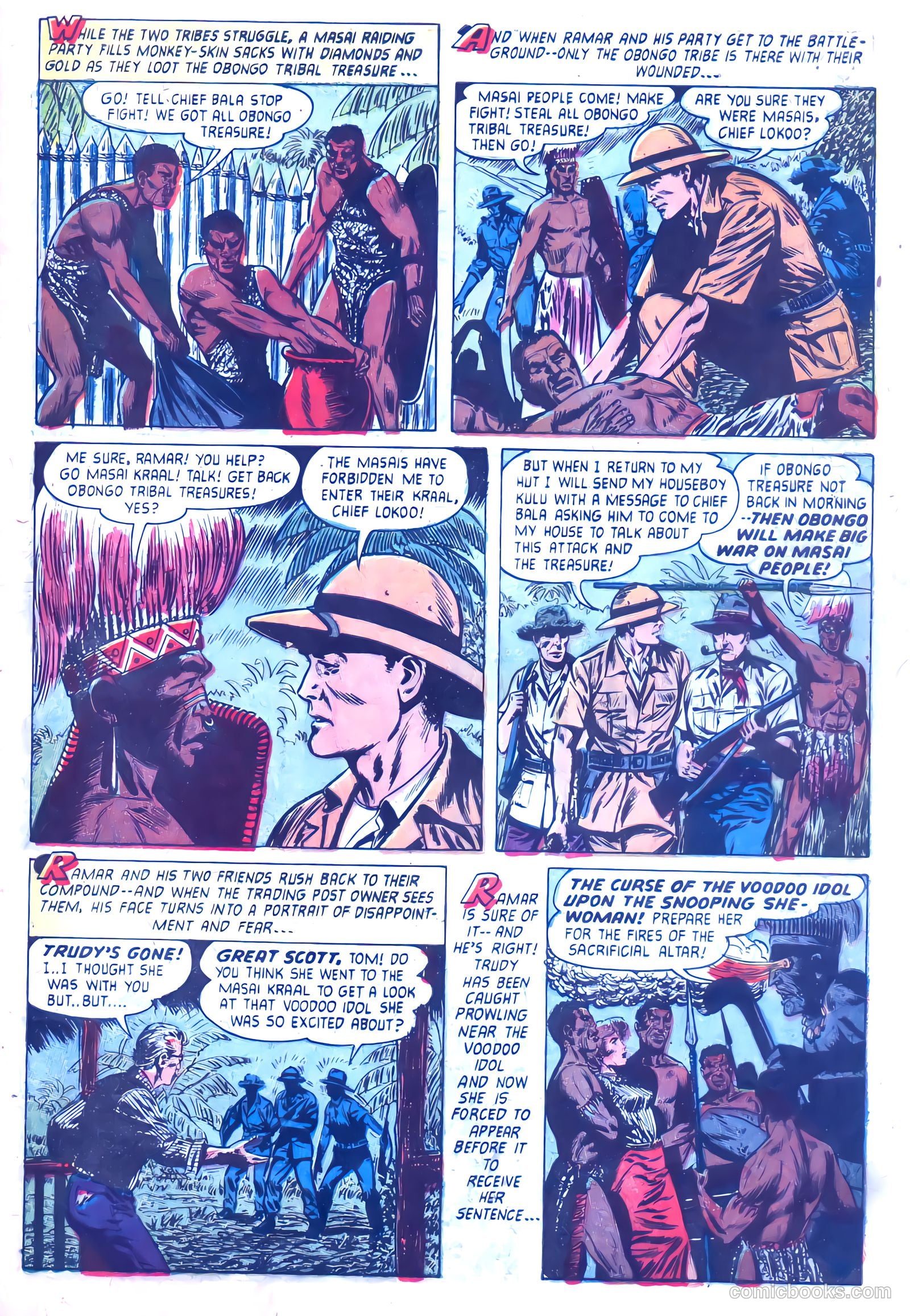 Ramar of the Jungle #1 (1954) — page 30