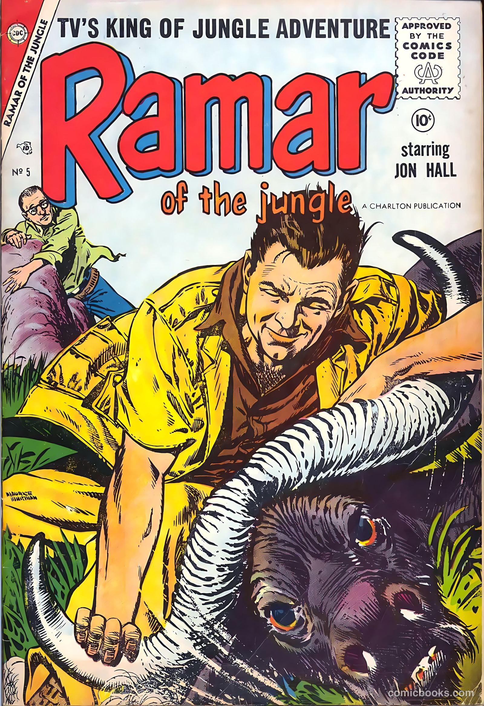 Ramar of the Jungle #5 (1956) — page 1 of 36