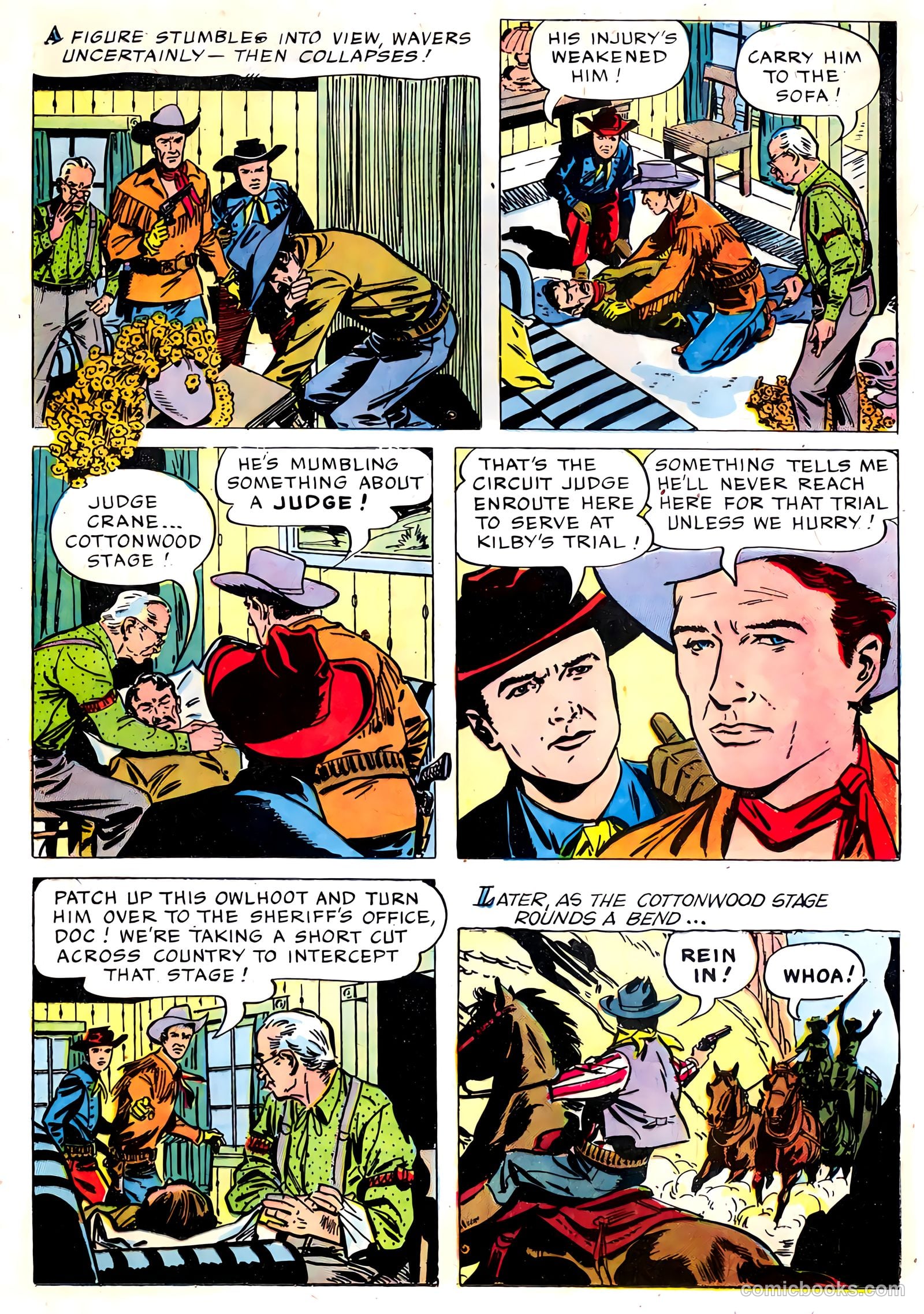 Range Rider #22 (1958) — page 17 of 36