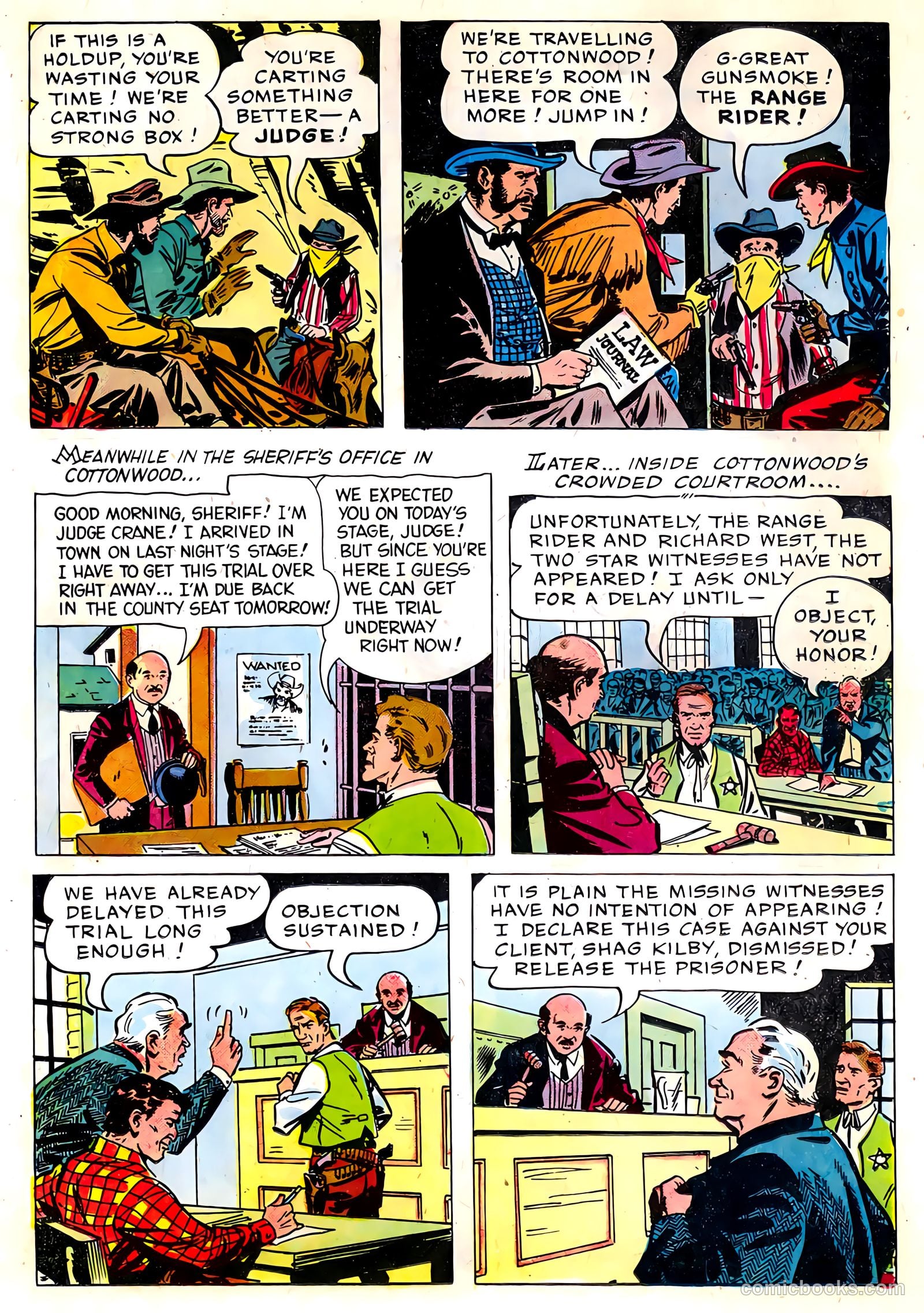 Range Rider #22 (1958) — page 18 of 36