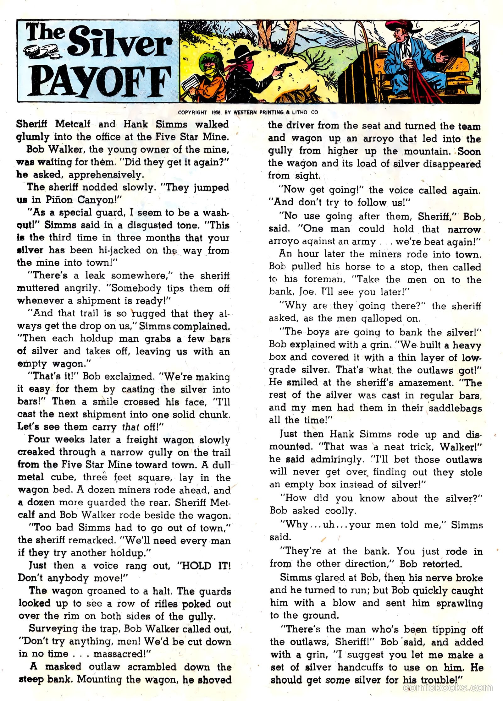 Range Rider #22 (1958) — page 20 of 36