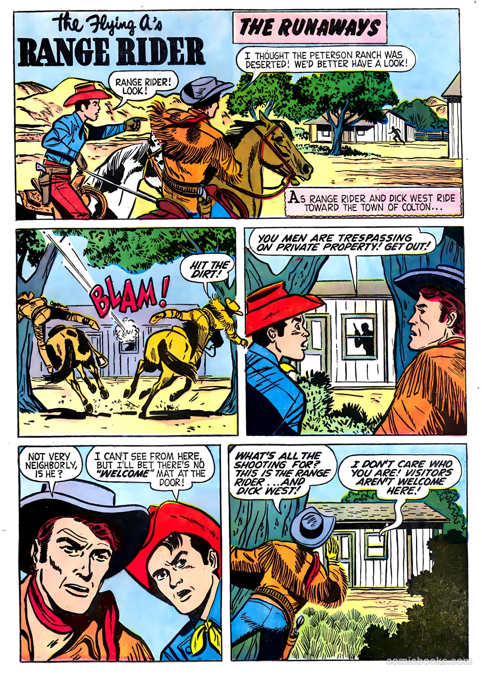 Range Rider #22 (1958) — page 25 of 36