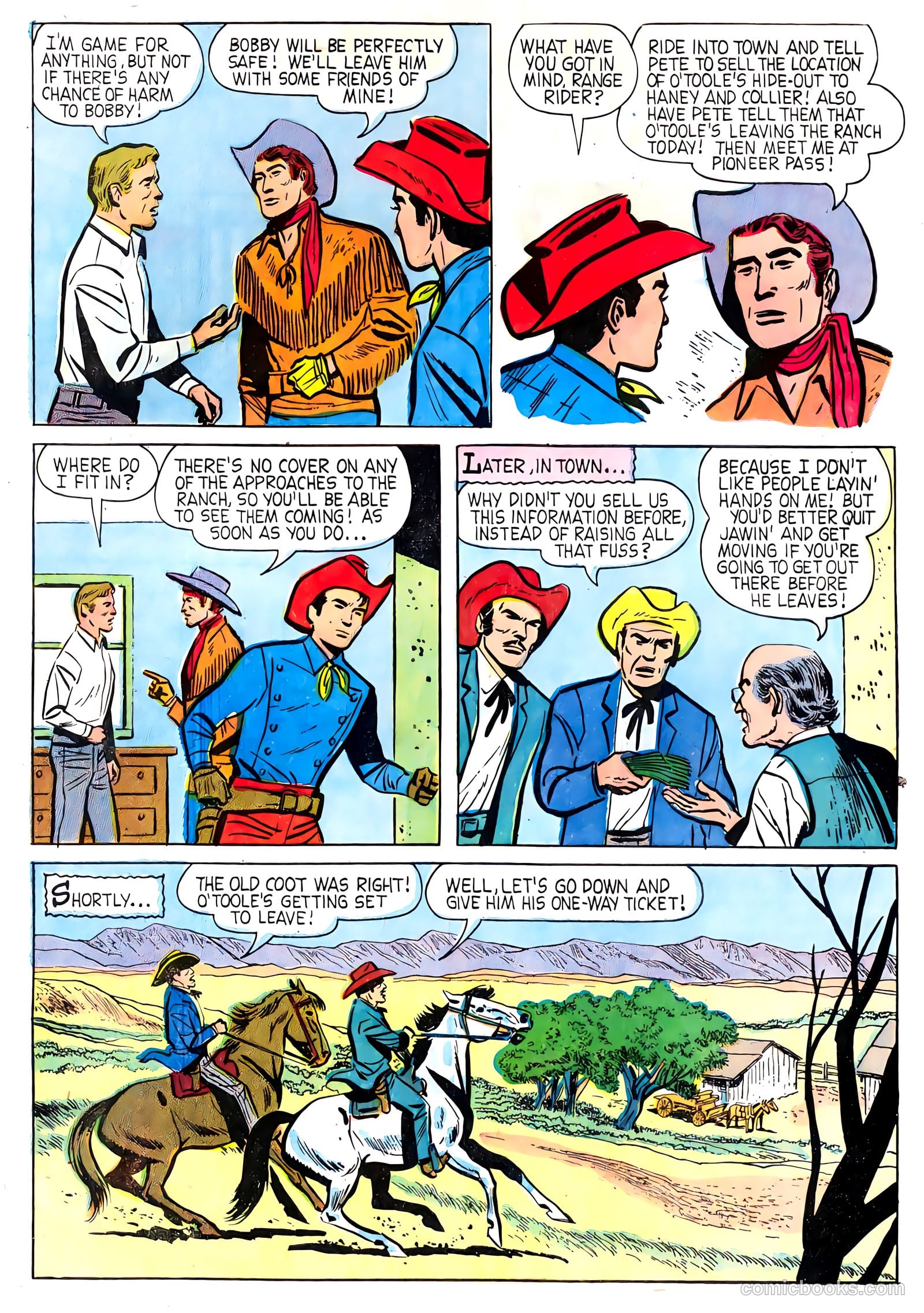 Range Rider #22 (1958) — page 32 of 36
