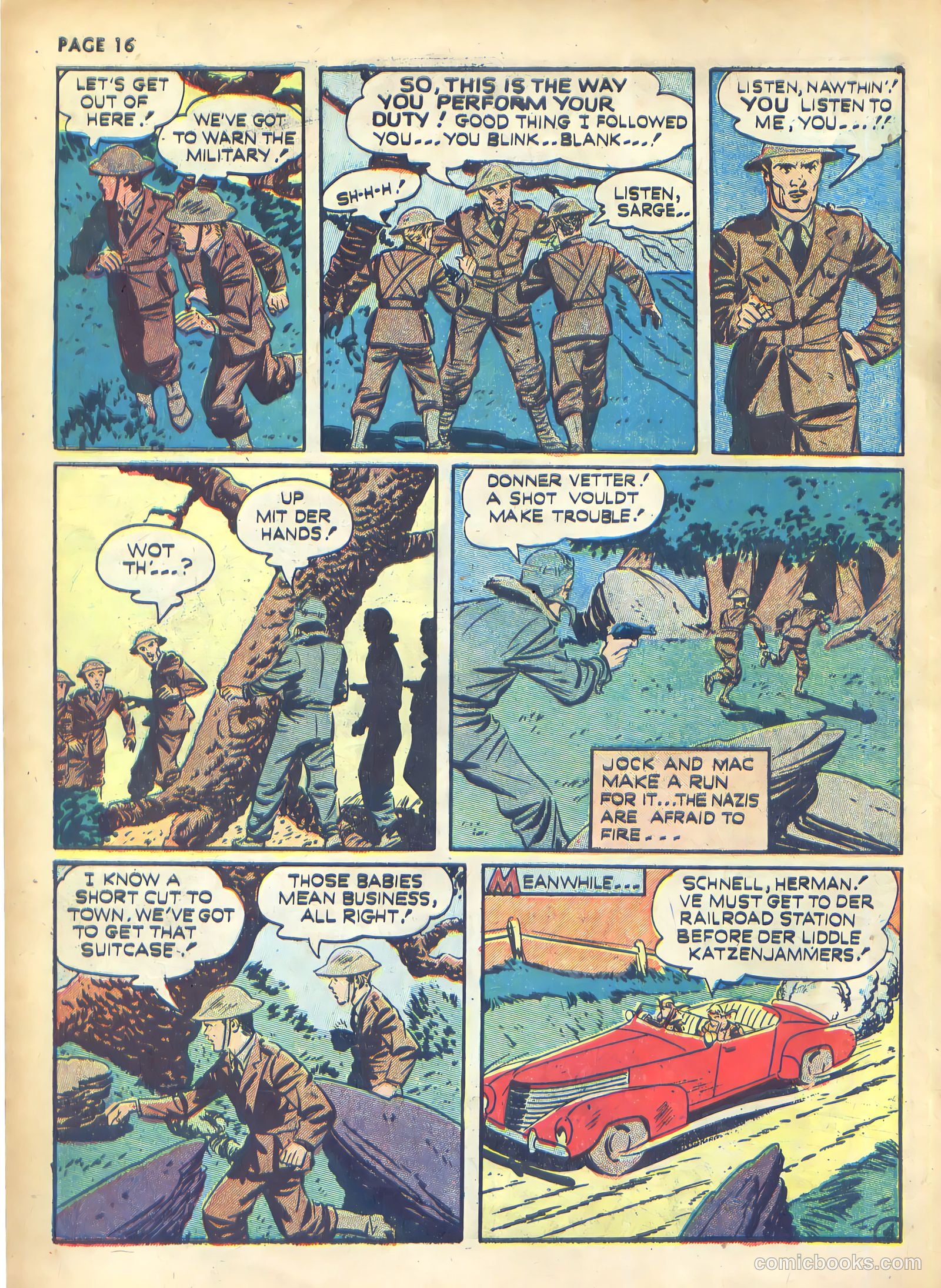 Rangers Comics #1 (1941, Flying Stories, Inc.) — page 18 of 68