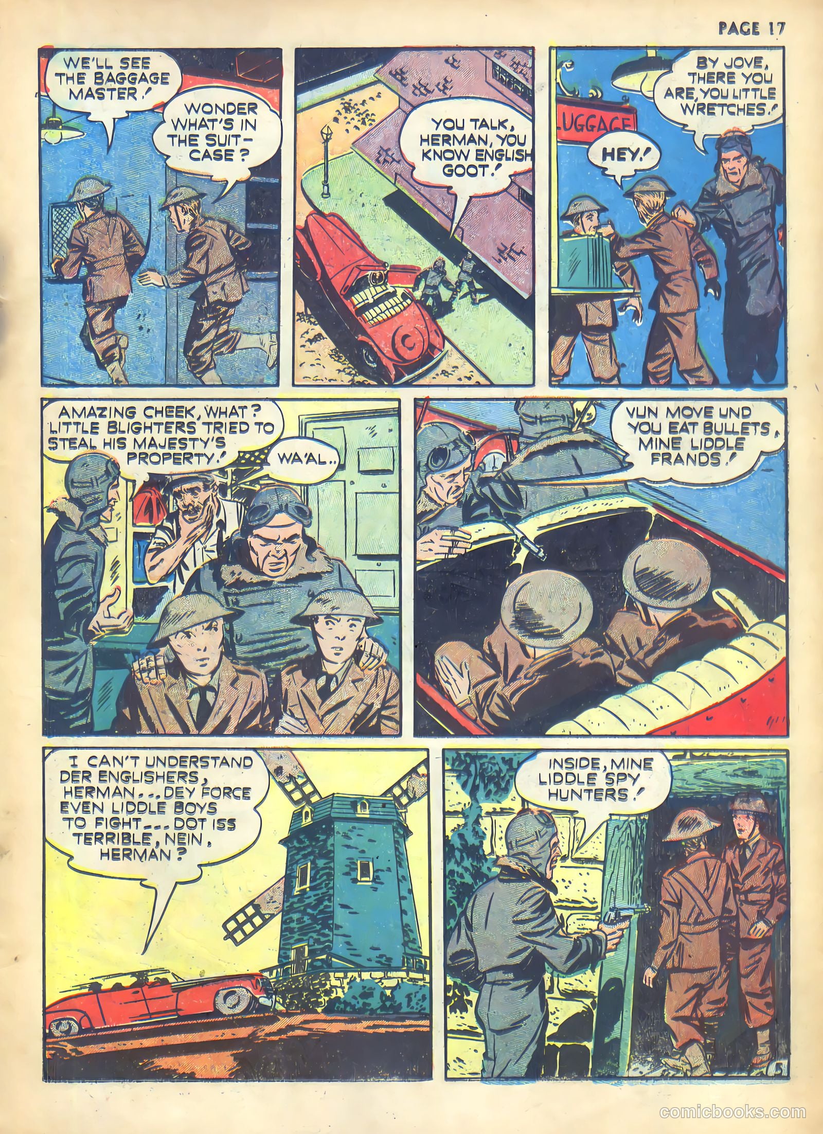 Rangers Comics #1 (1941, Flying Stories, Inc.) — page 19 of 68