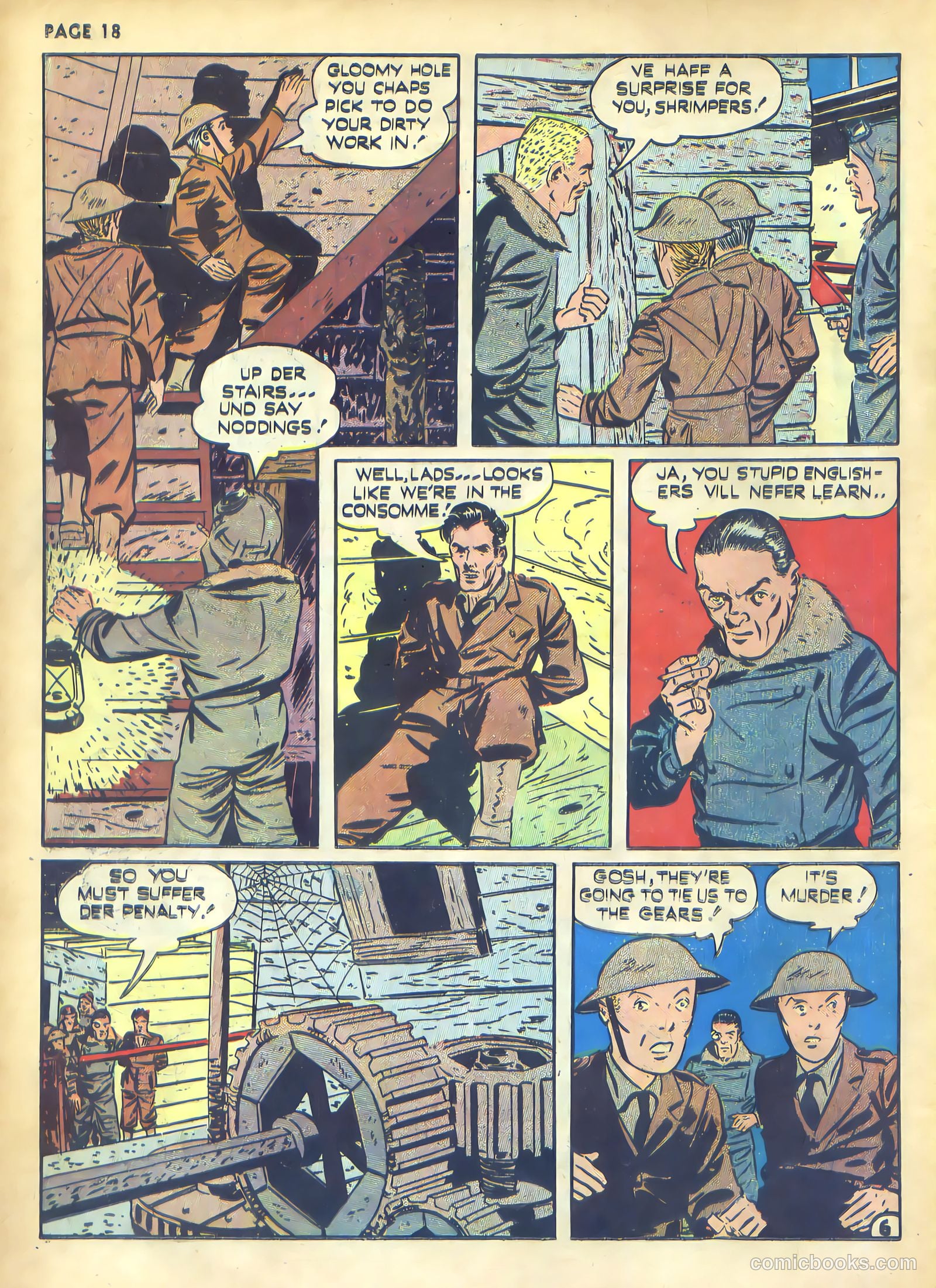 Rangers Comics #1 (1941, Flying Stories, Inc.) — page 20 of 68