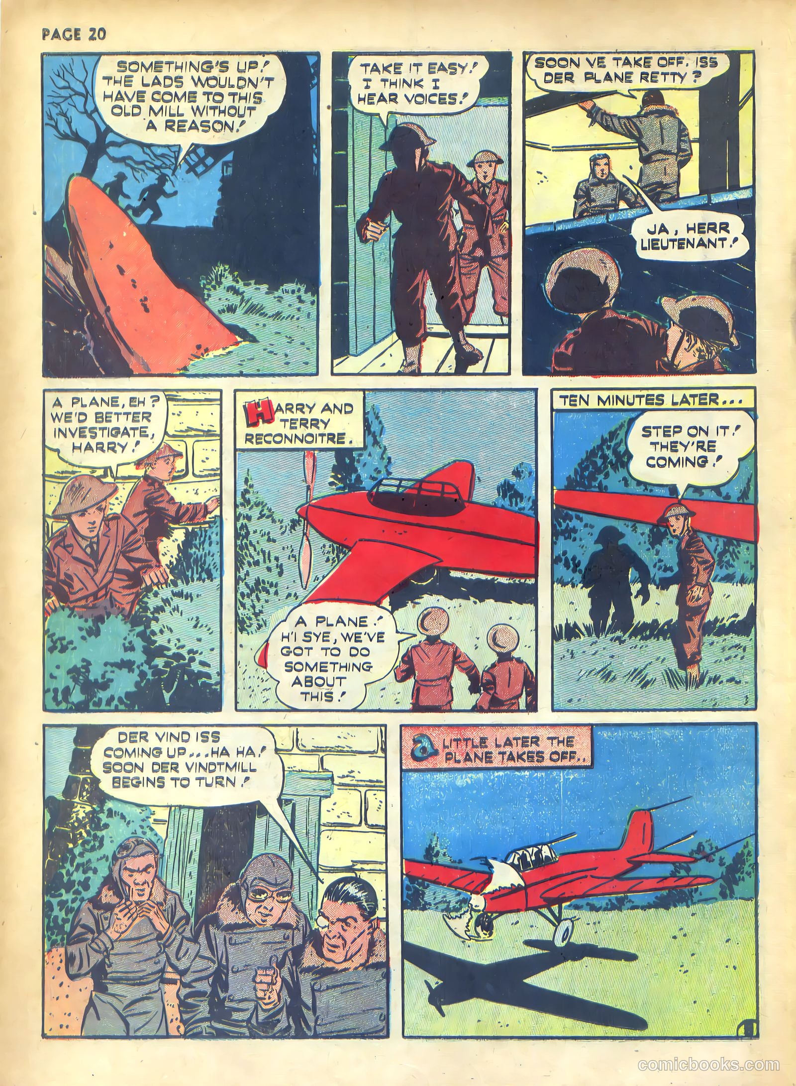 Rangers Comics #1 (1941, Flying Stories, Inc.) — page 22 of 68